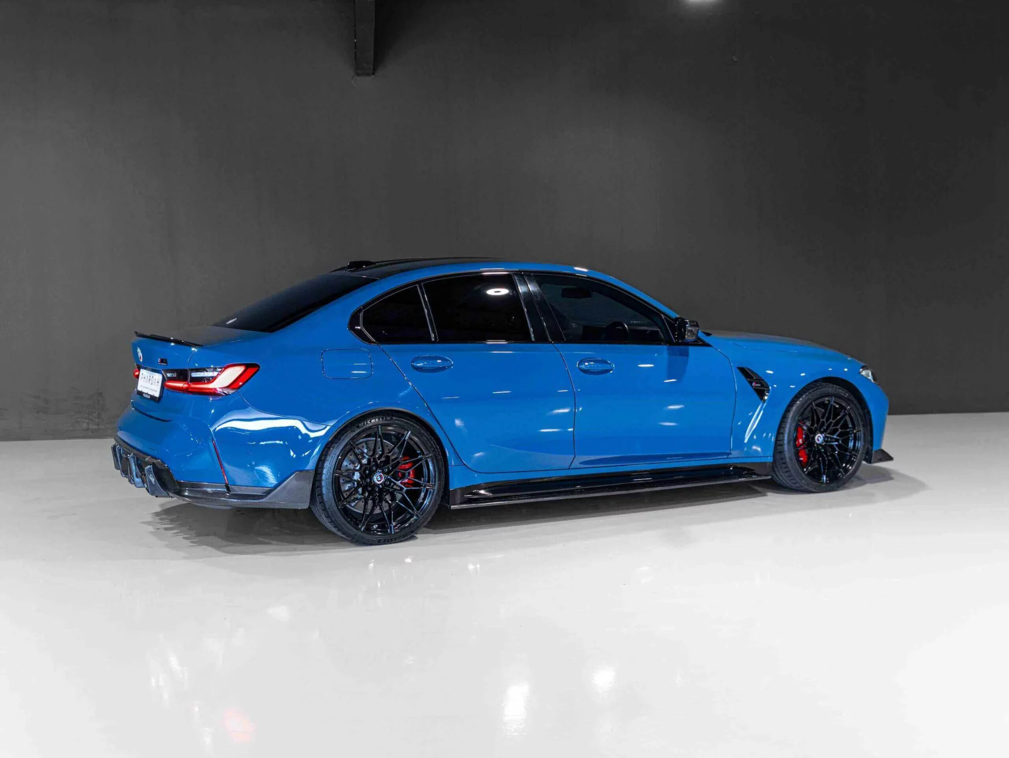 Violet Blue II BMW M3