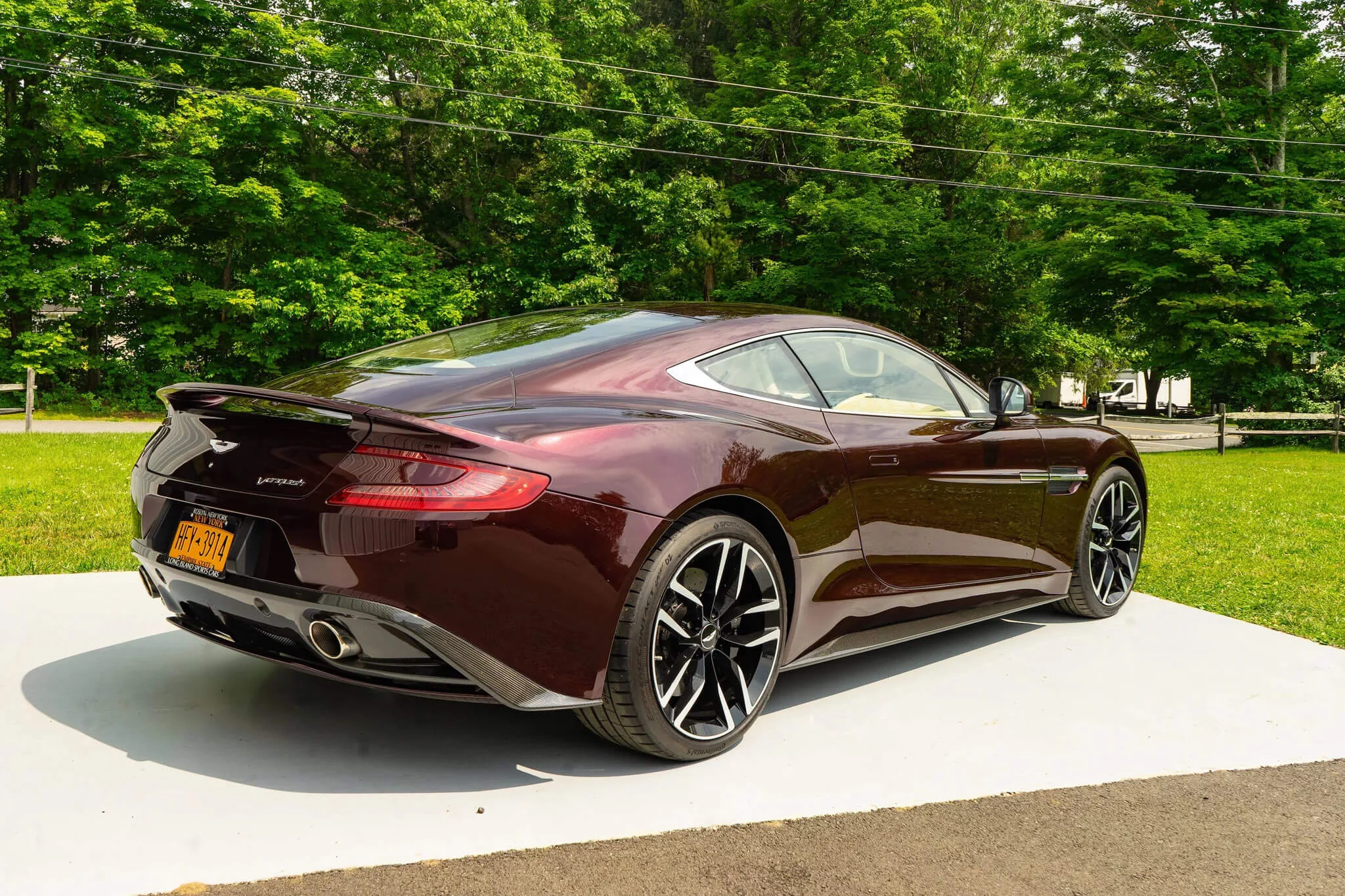 Divine Red Aston Martin Vanquish