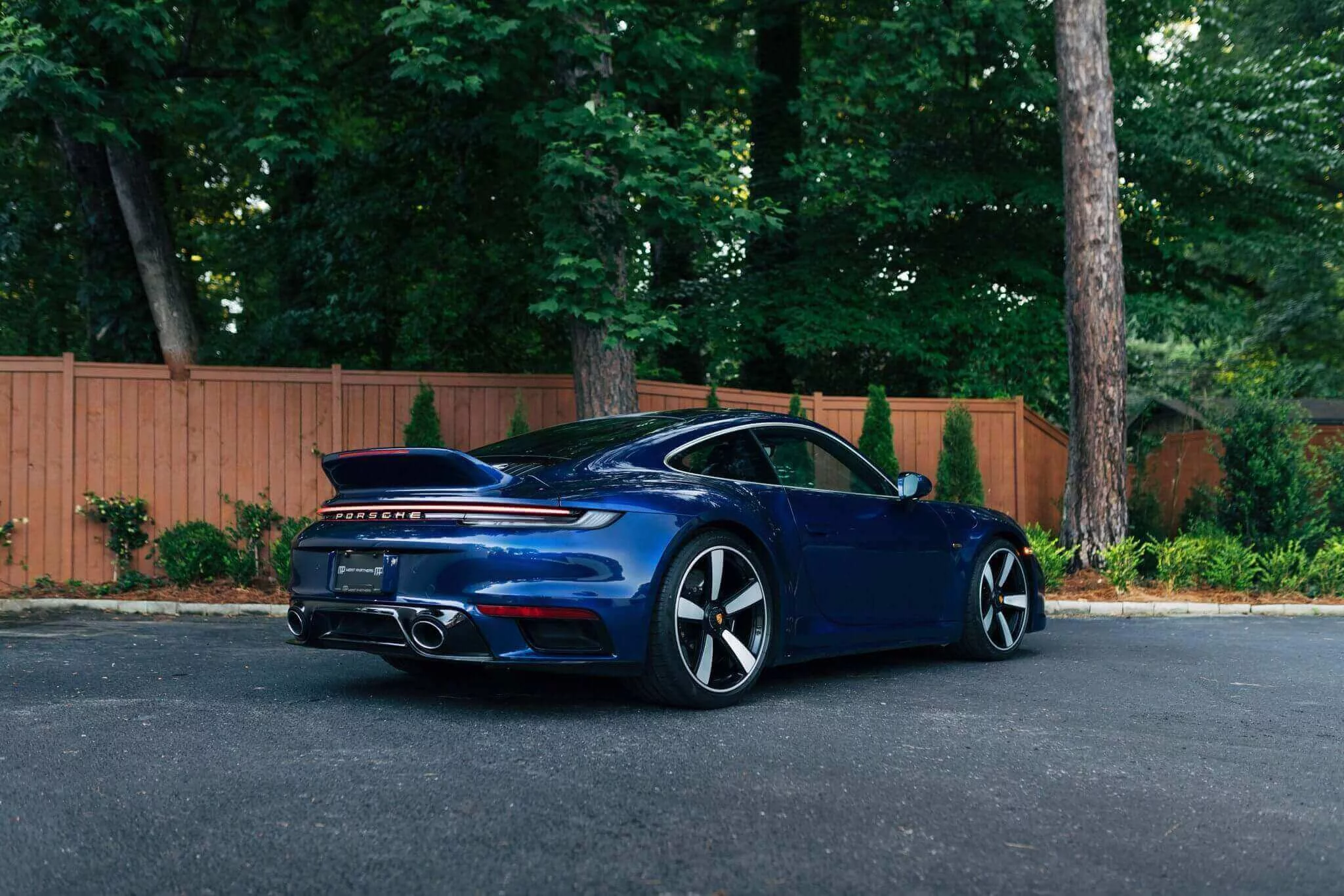 Gentian Blue Metallic Porsche 911 Sport Classic
