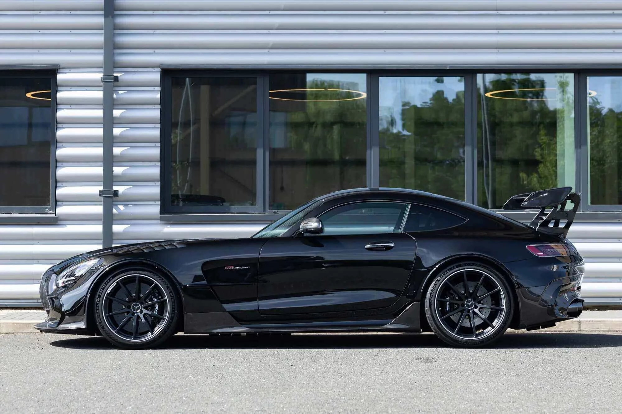 Obsidian Black Mercedes-AMG GT