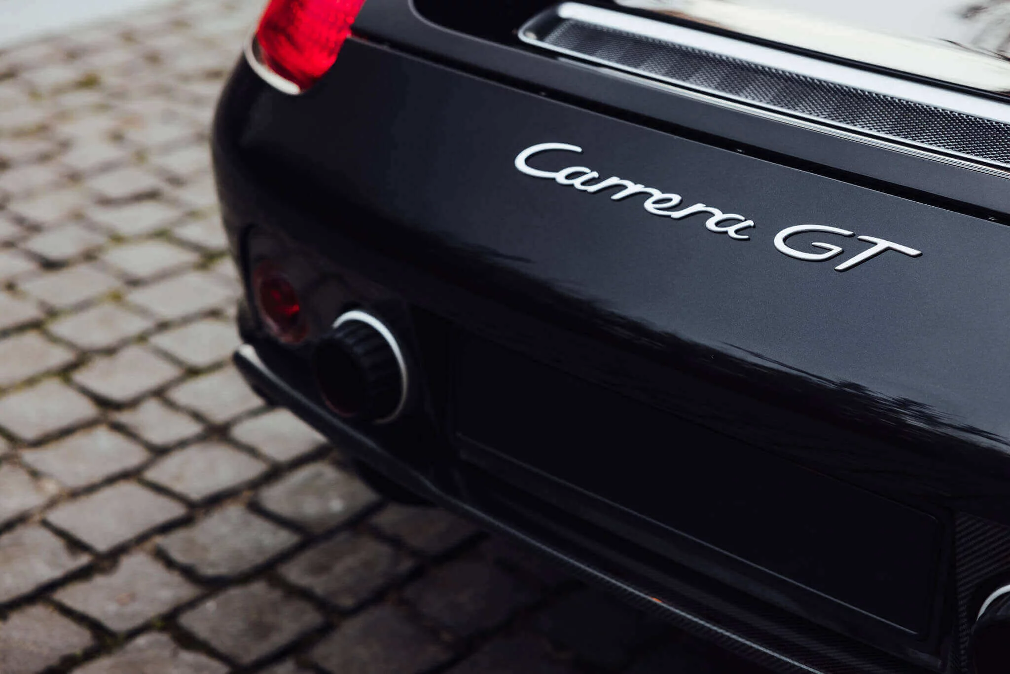 Basalt Black Porsche Carrera GT