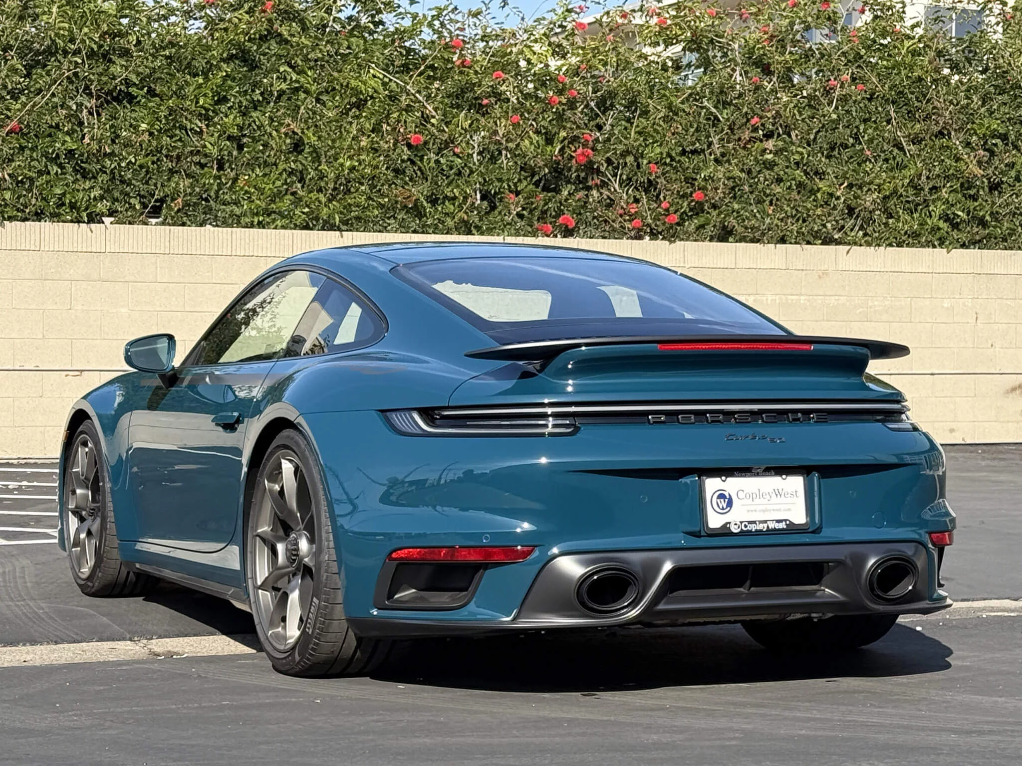 Fjord Green Porsche 911 Turbo