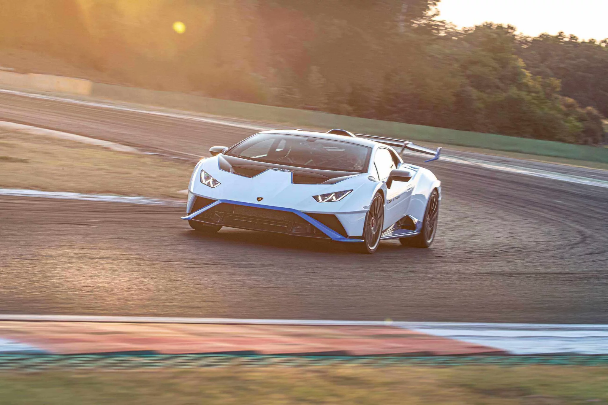Bianco Asopo Lamborghini Huracán