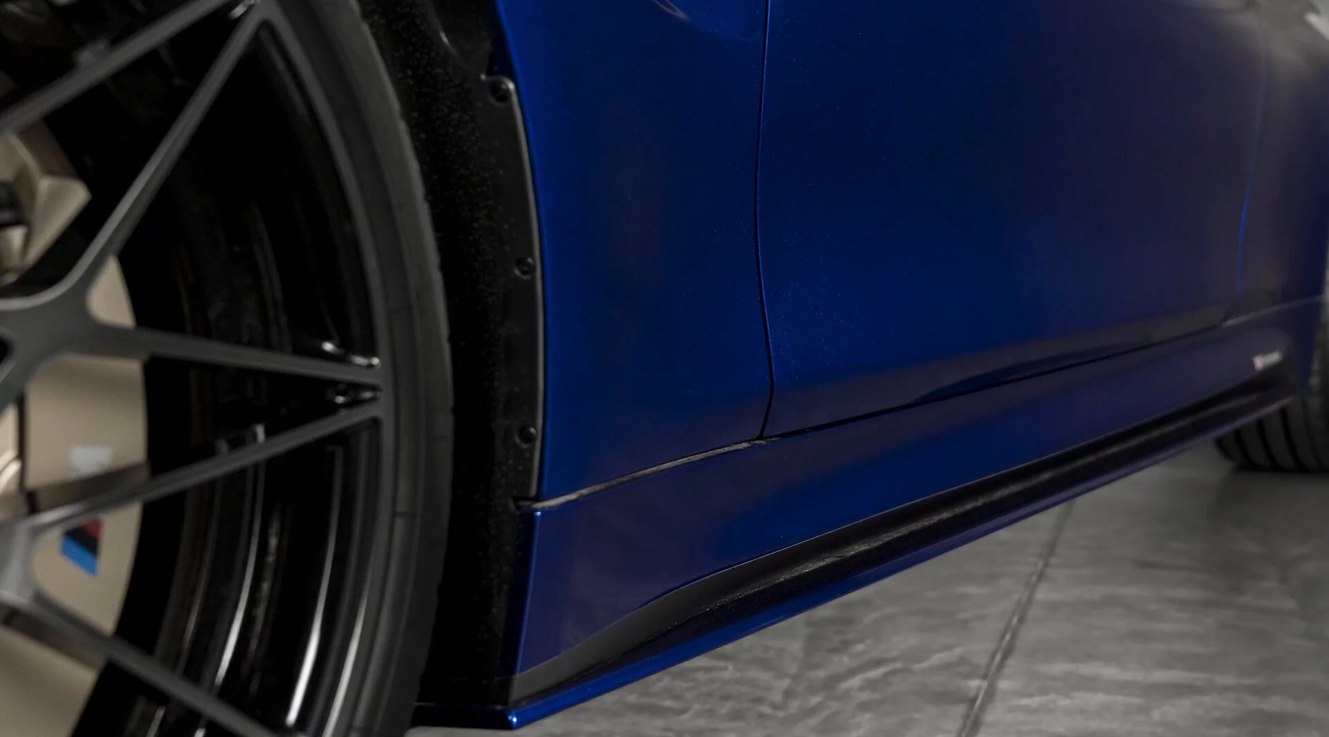 San Marino Blue BMW M4
