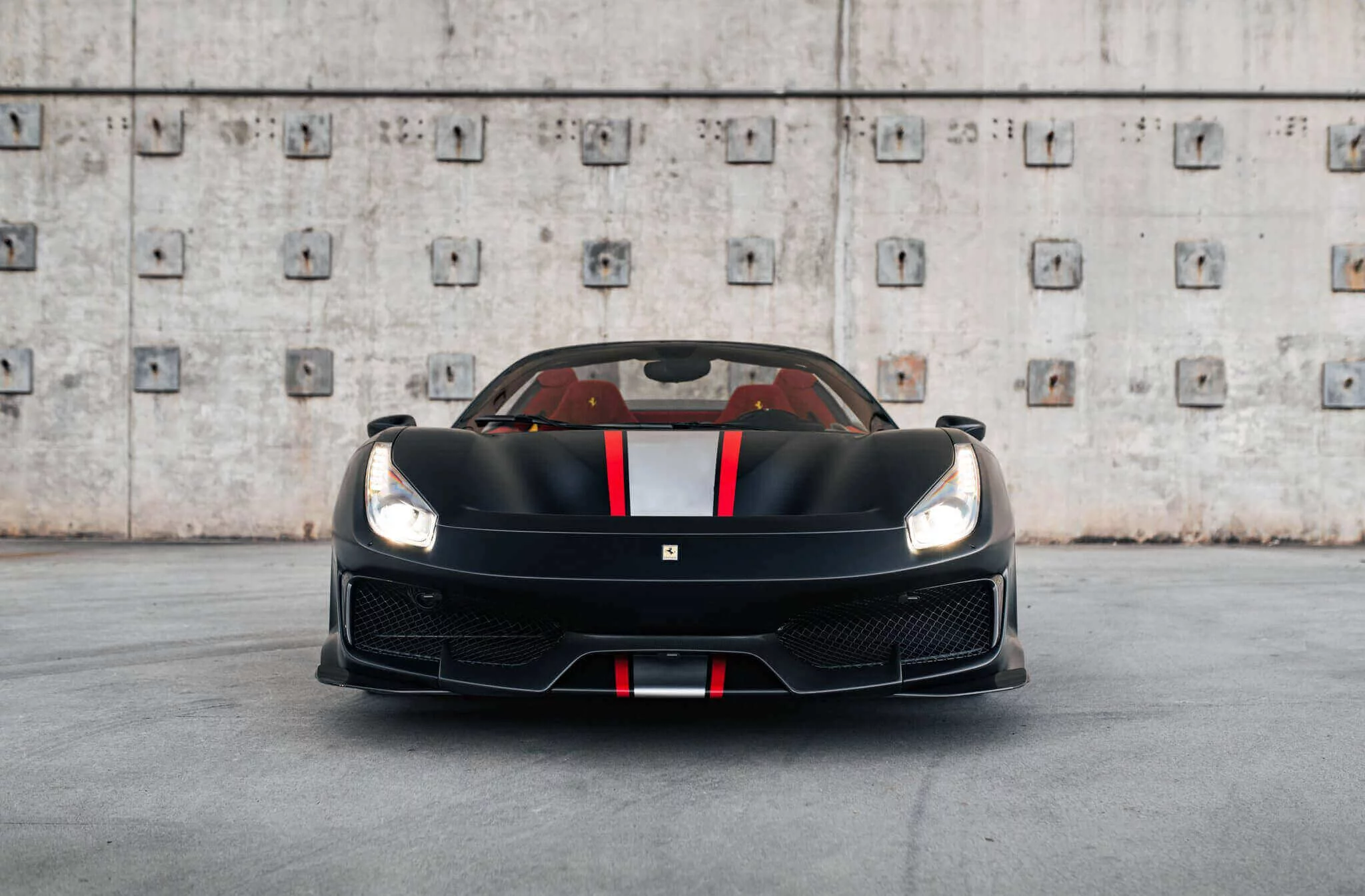 Nero DS Opaco Ferrari 488