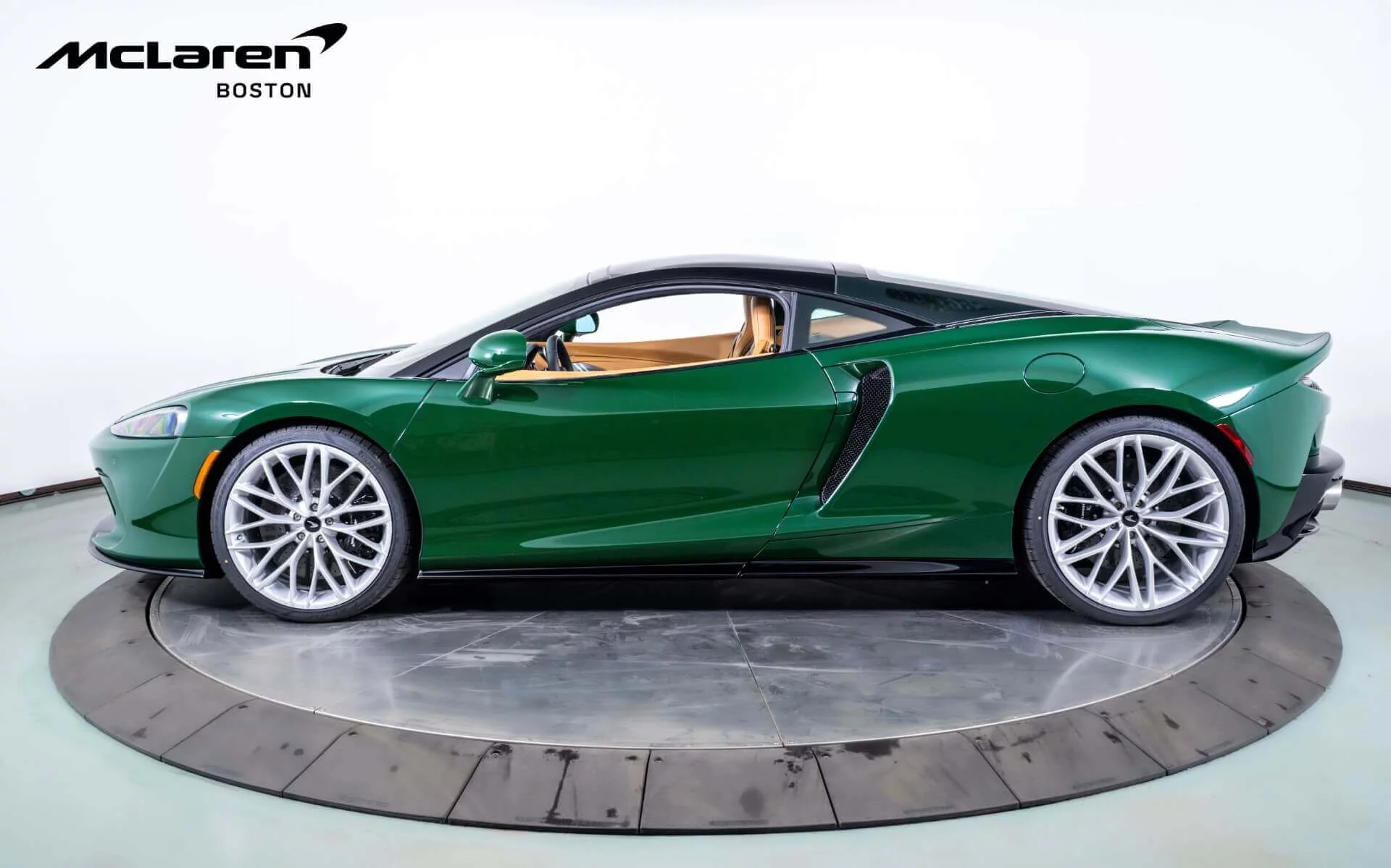British Racing Green McLaren GT