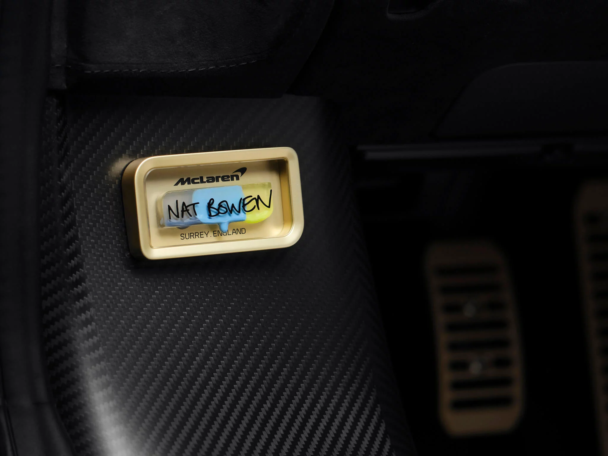 24-Carat gold-plated badging