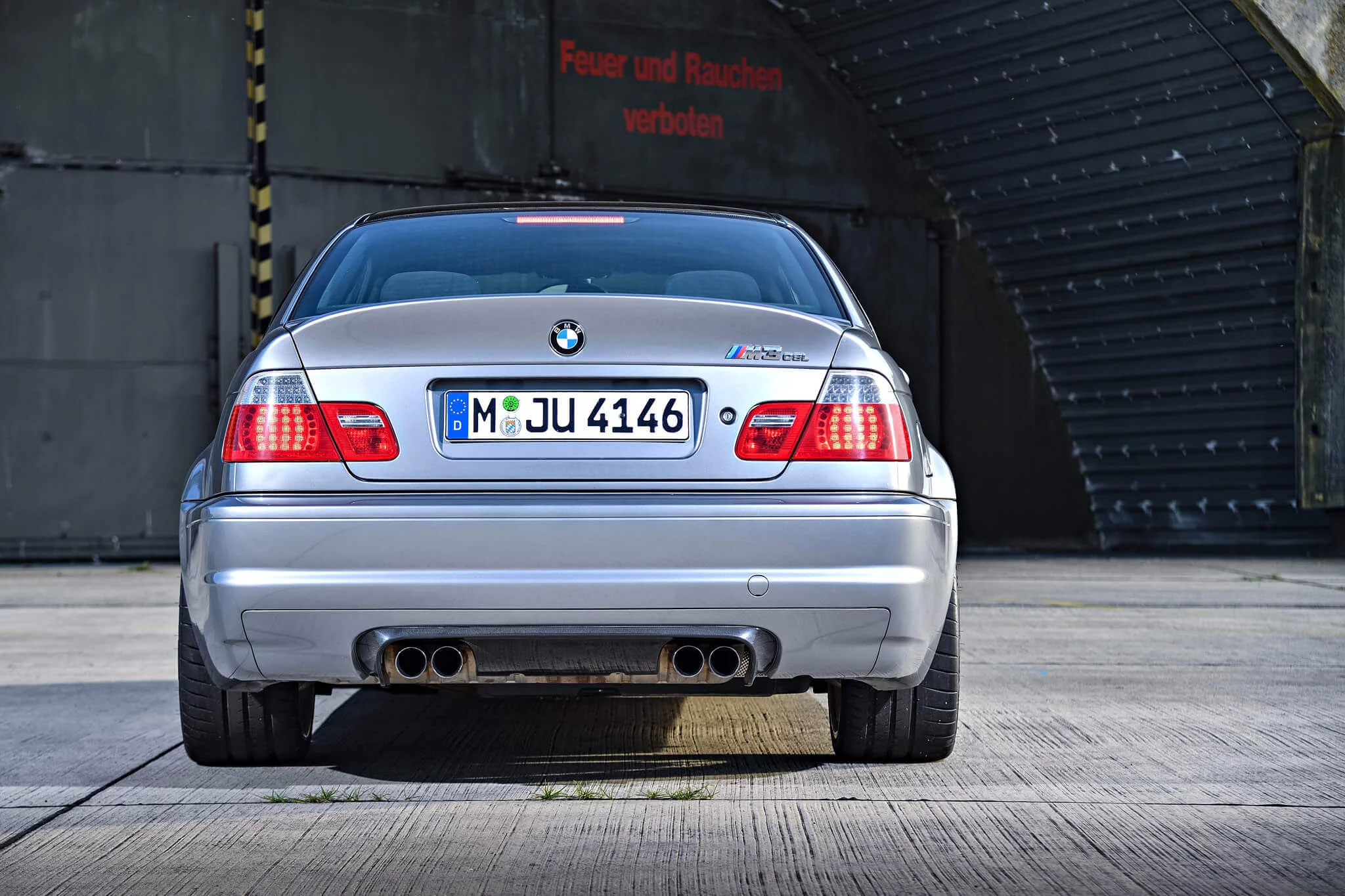 Silver Grey BMW M3