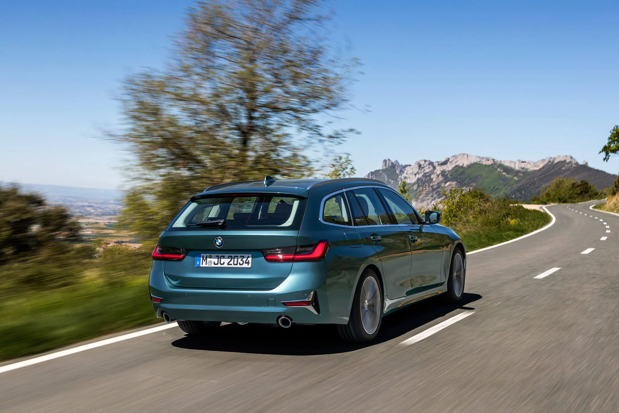 Blue Ridge Mountain BMW 3 Series