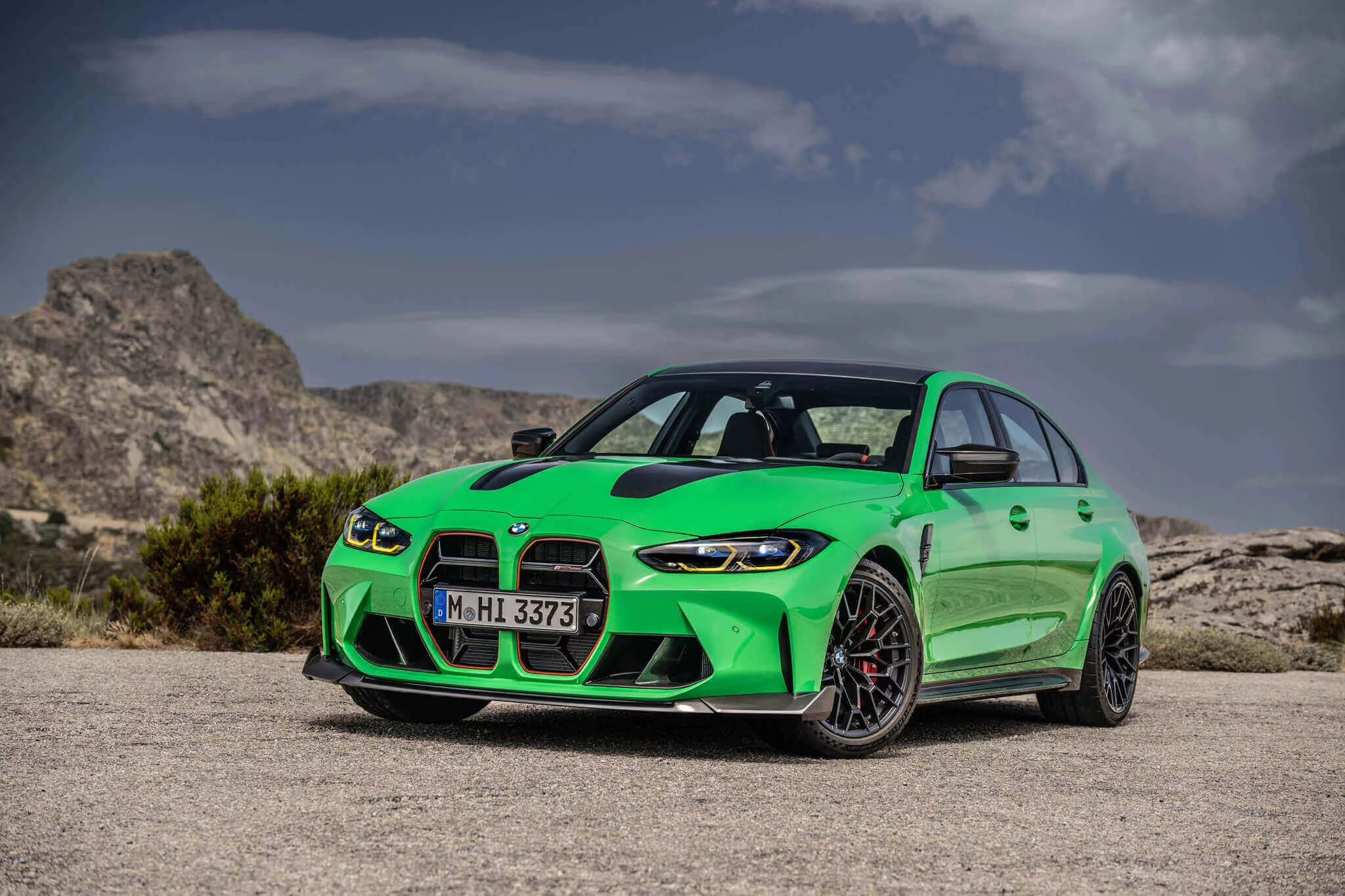 Signal Green BMW M3
