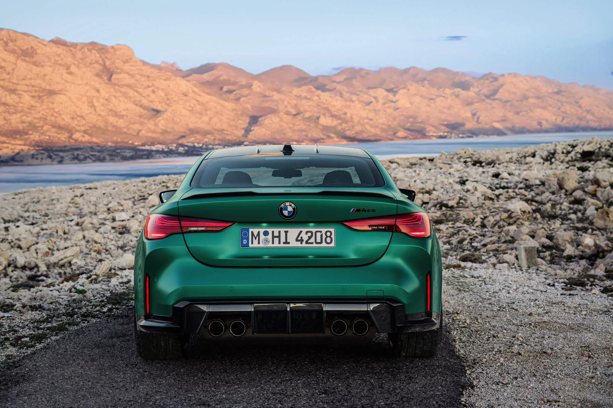 Frozen Isle of Man Green BMW M4
