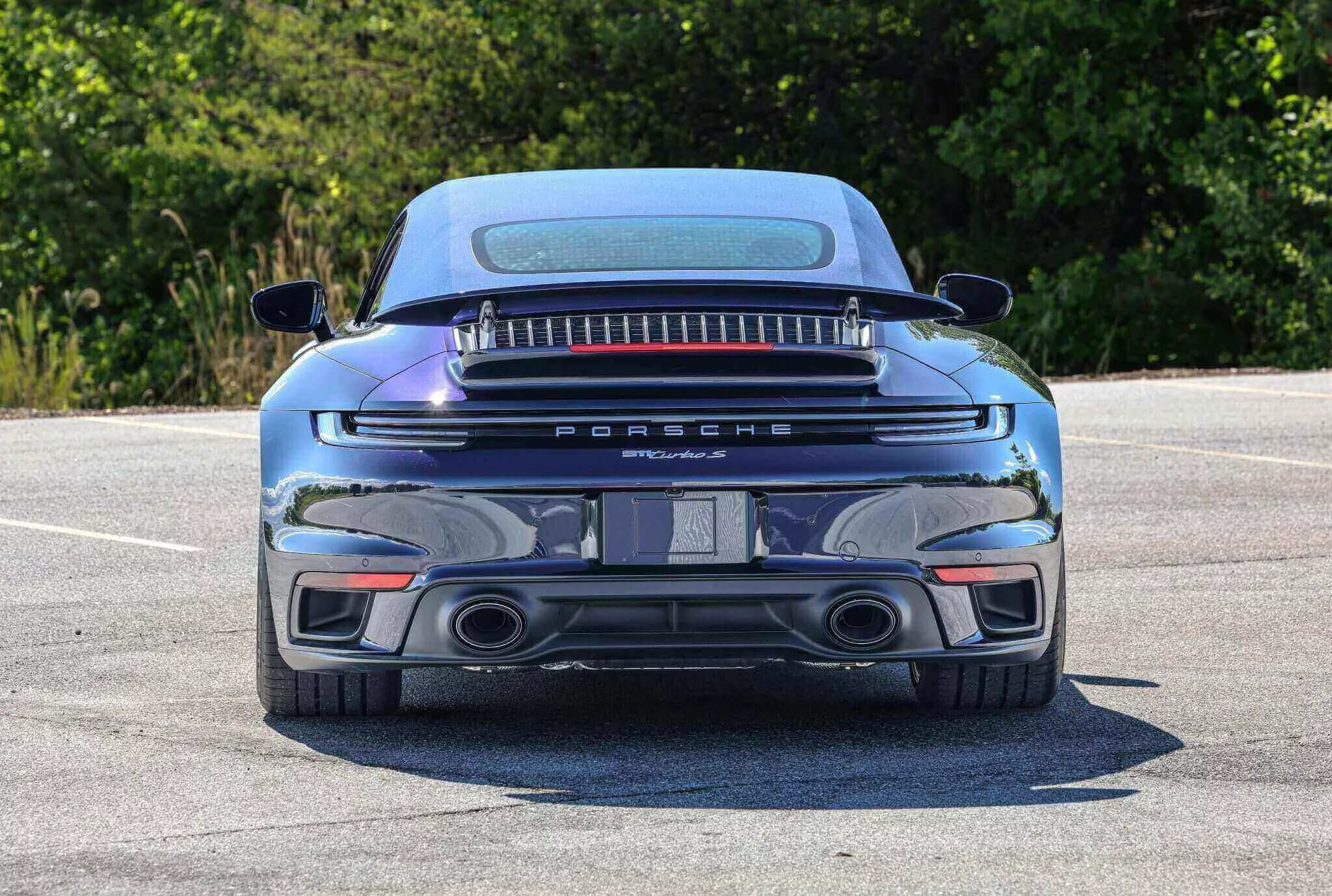 Night Blue Metallic Porsche 911 Turbo