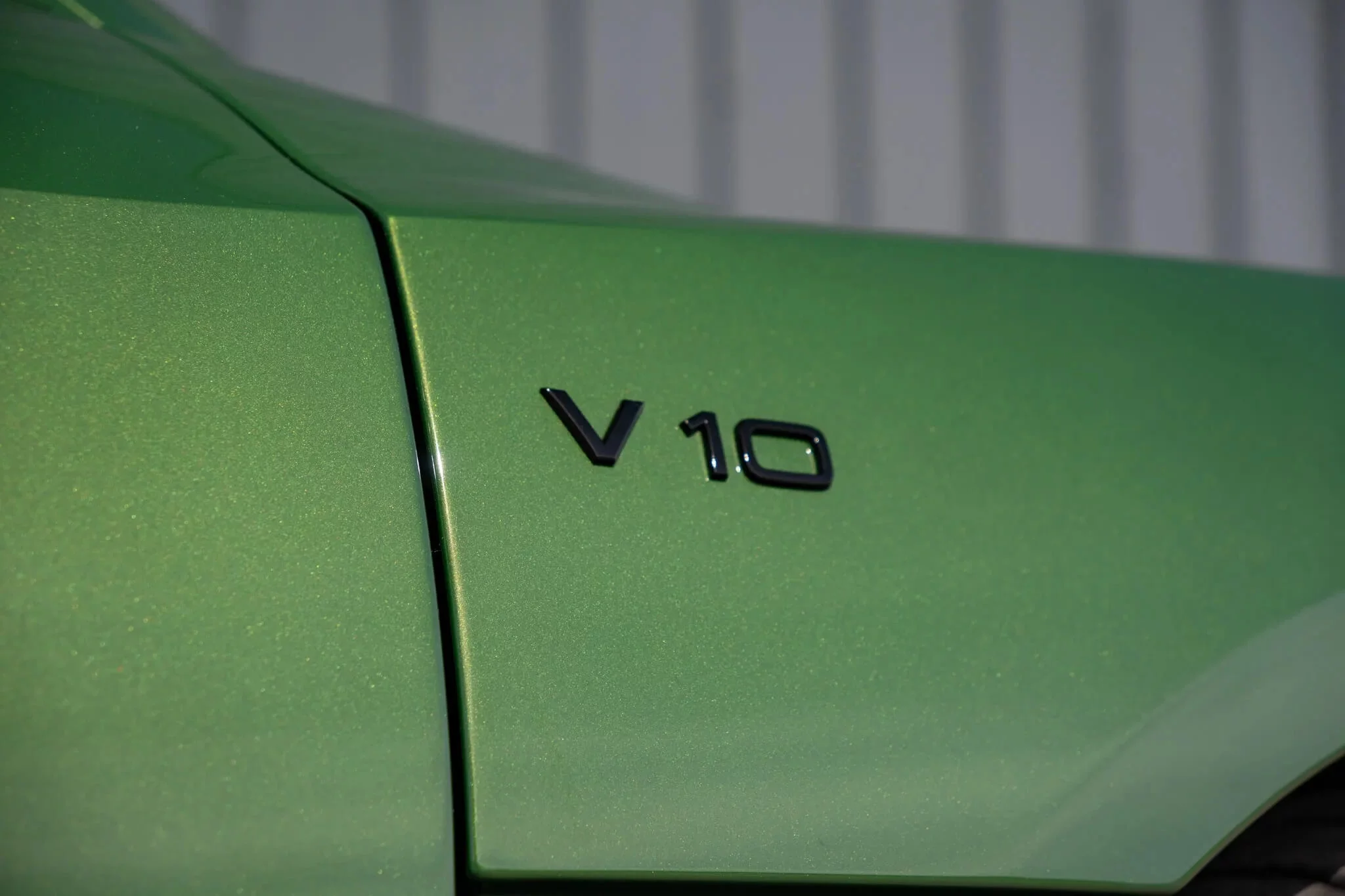 Sonoma Green Audi R8