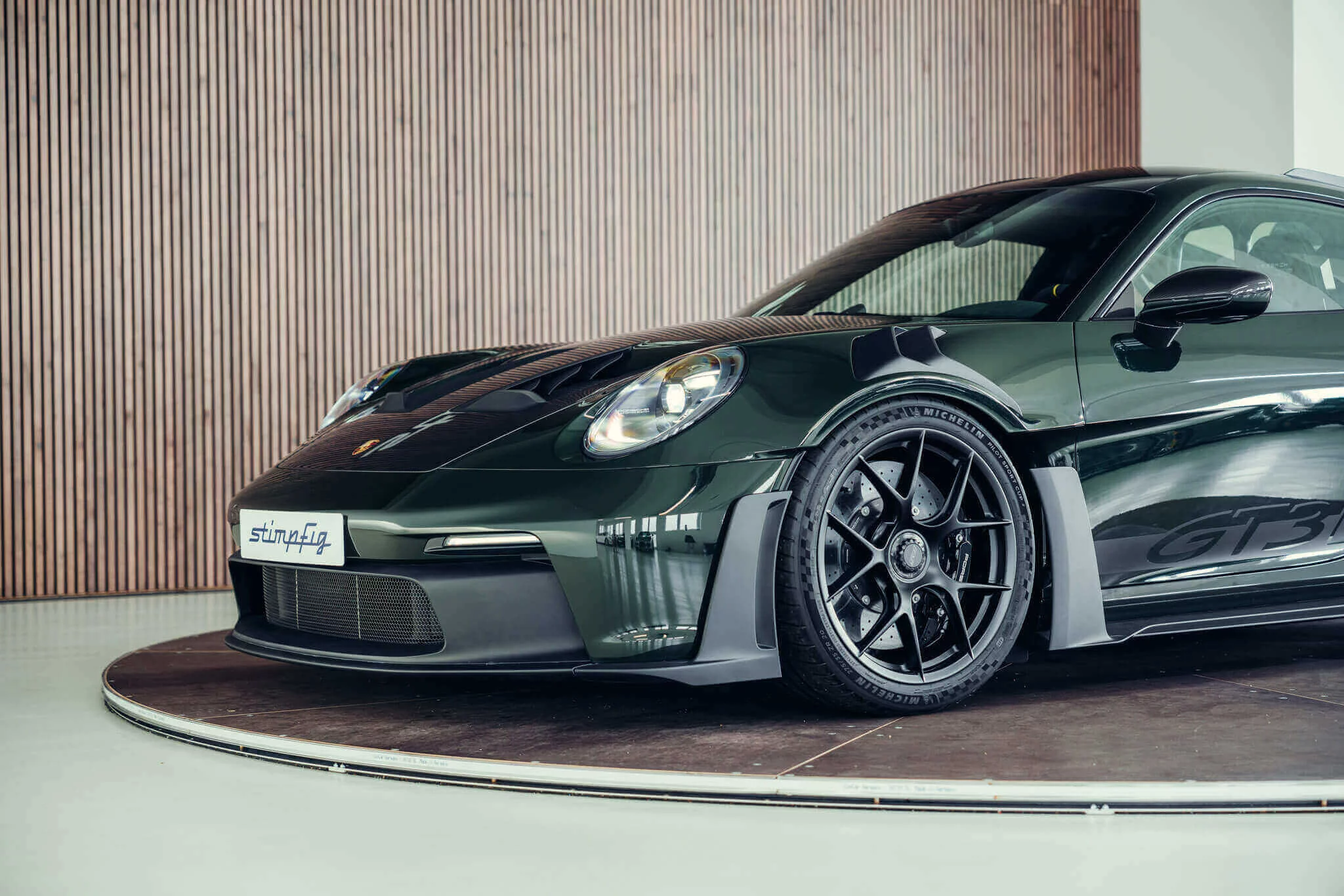 Brewster Green Porsche 911 GT3 RS