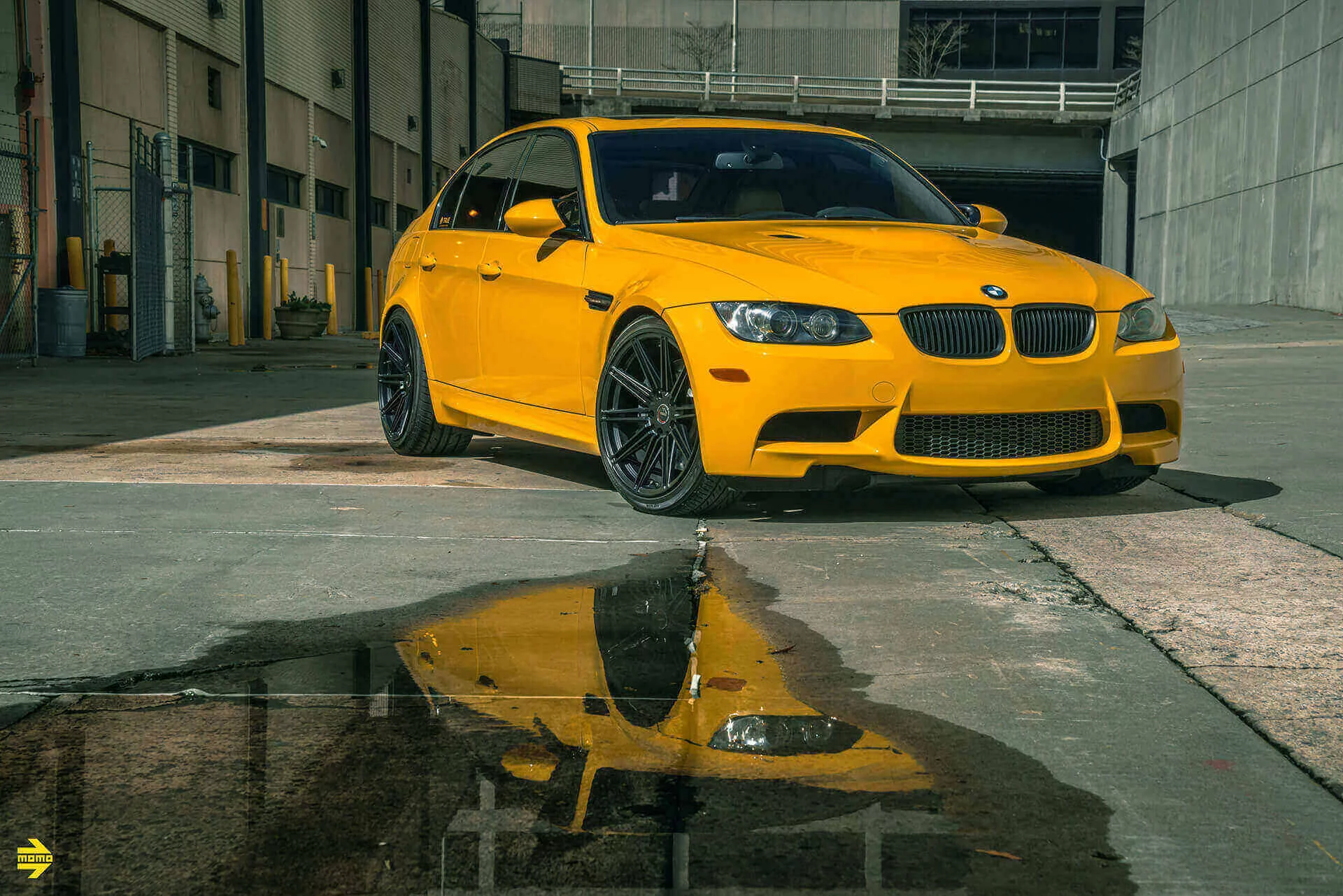 Atacama Yellow BMW M3