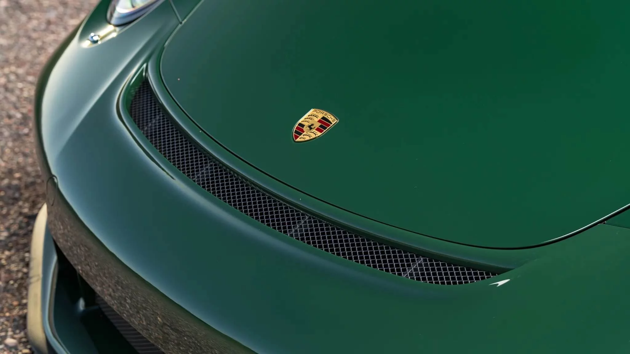 British Racing Green Porsche 911 GT3