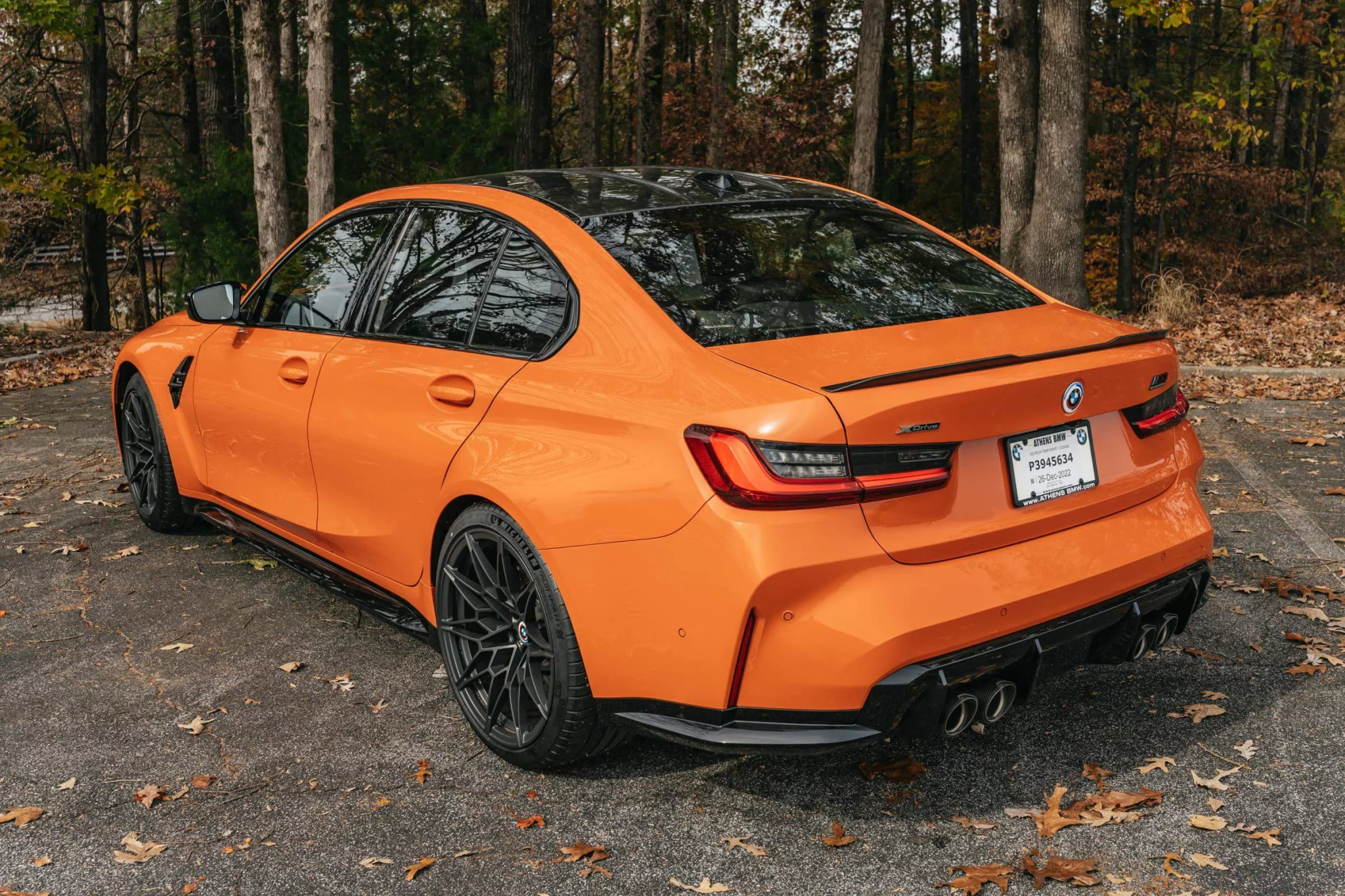Fire Orange III BMW M3