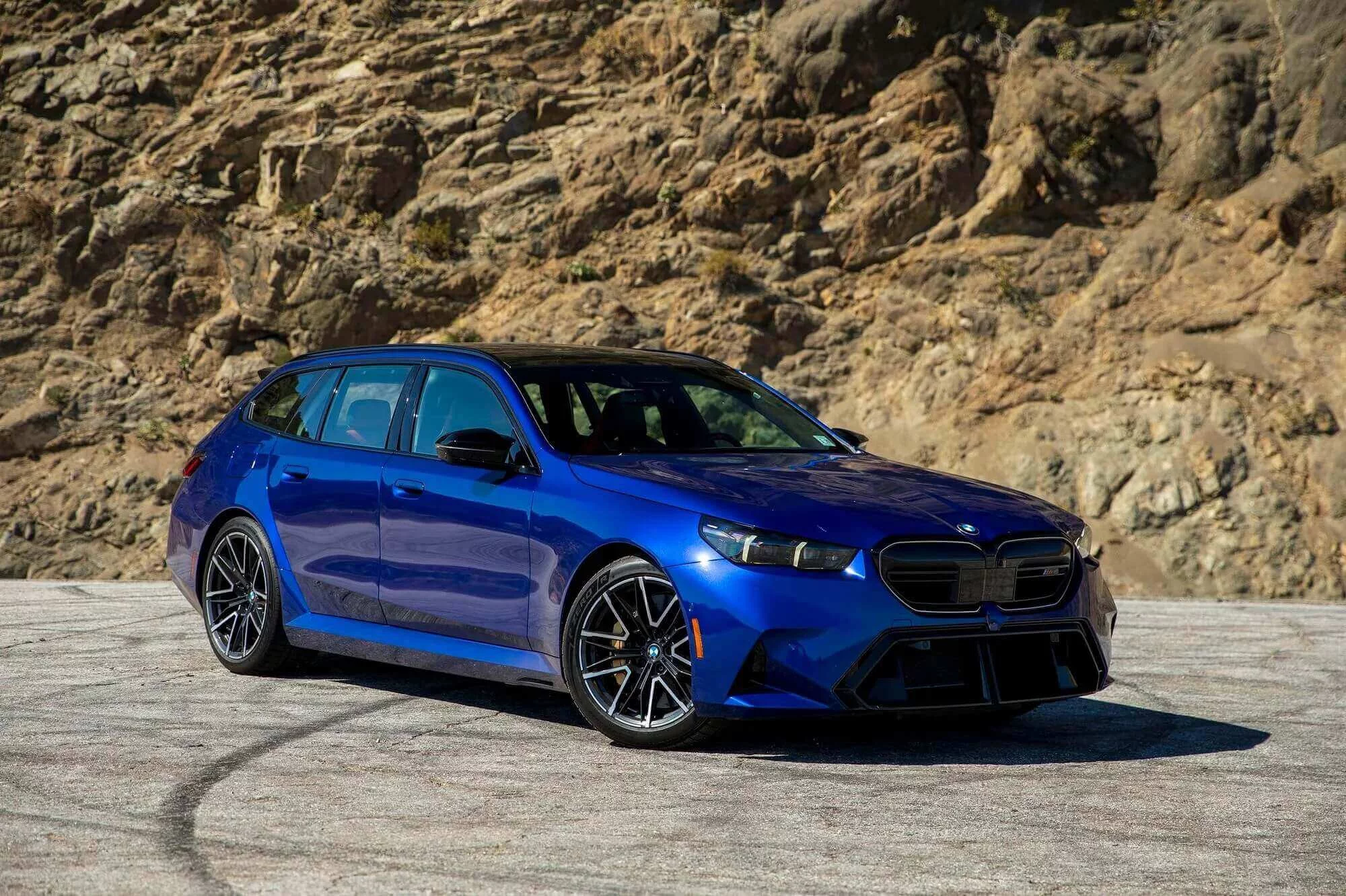 Marina Bay Blue BMW M5