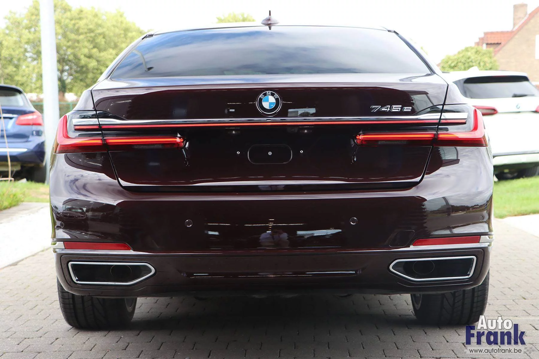 Royal Burgundy Red BMW 7 Series