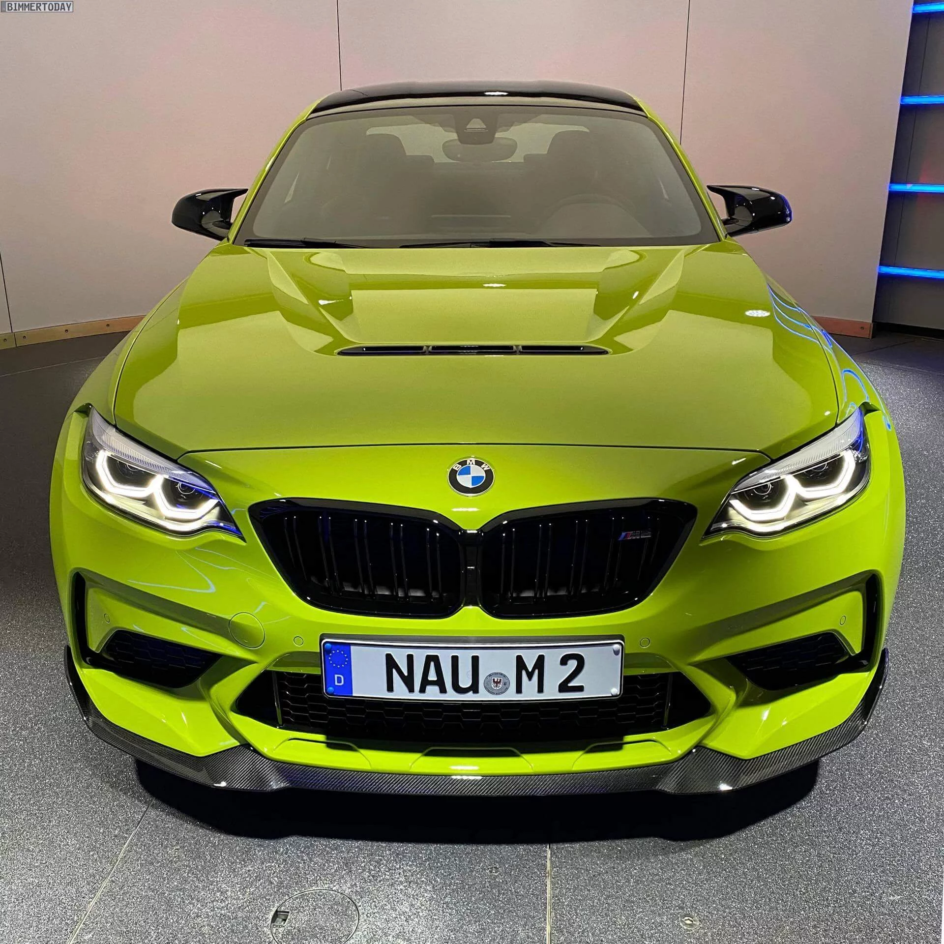 Birch Green BMW M2