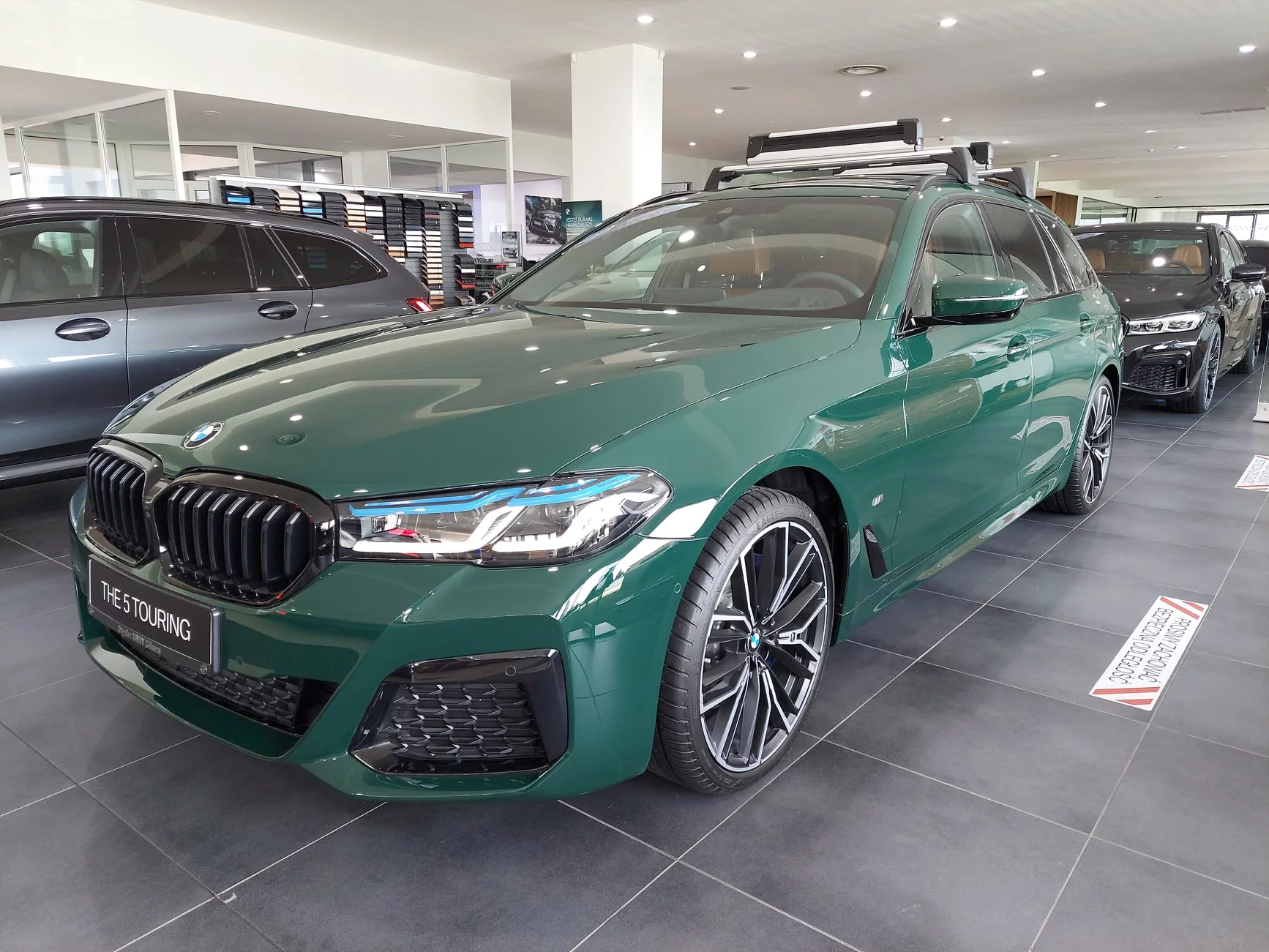 British Racing Green BMW 5 Series
