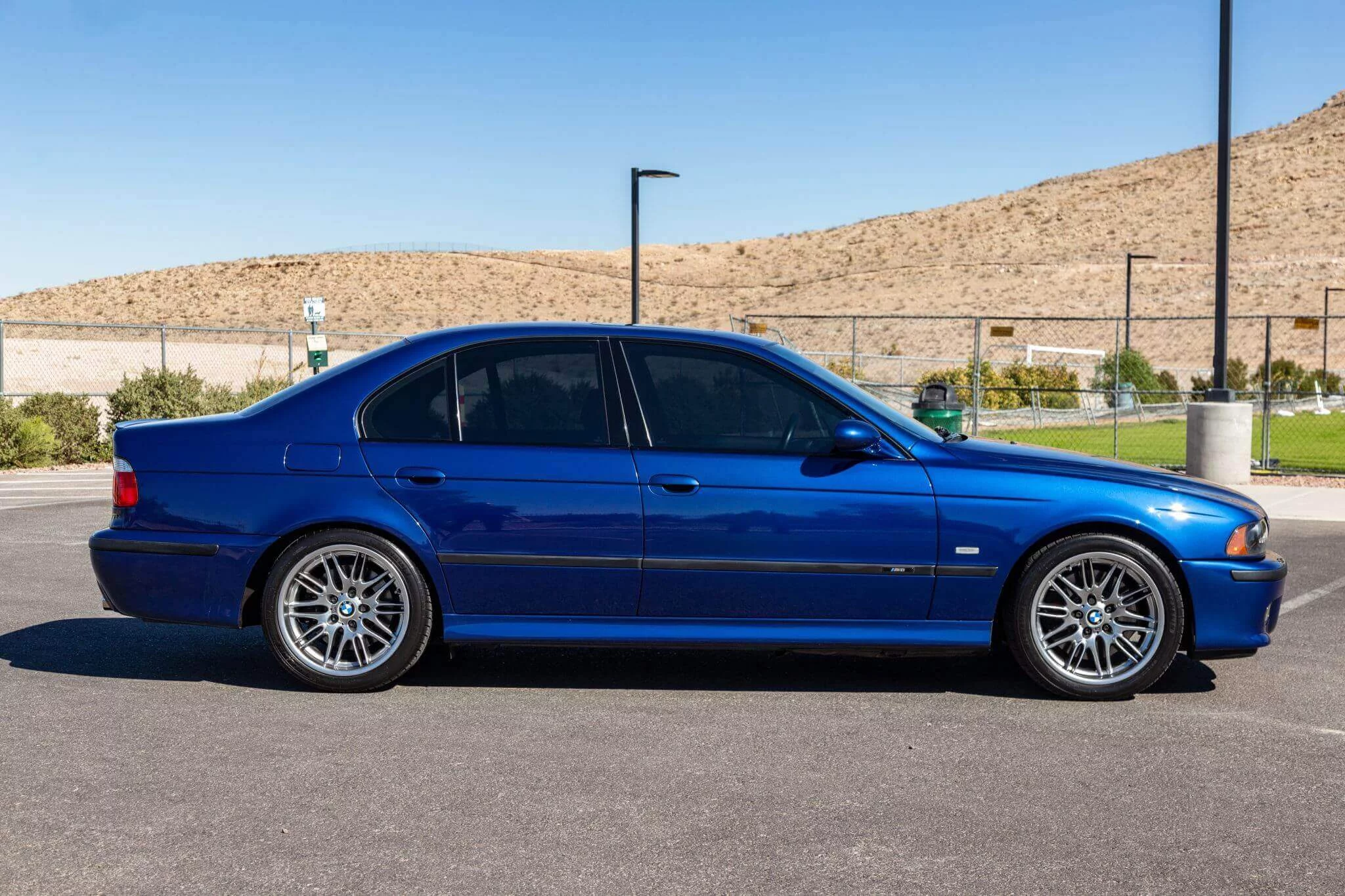 Le Mans Blue BMW M5