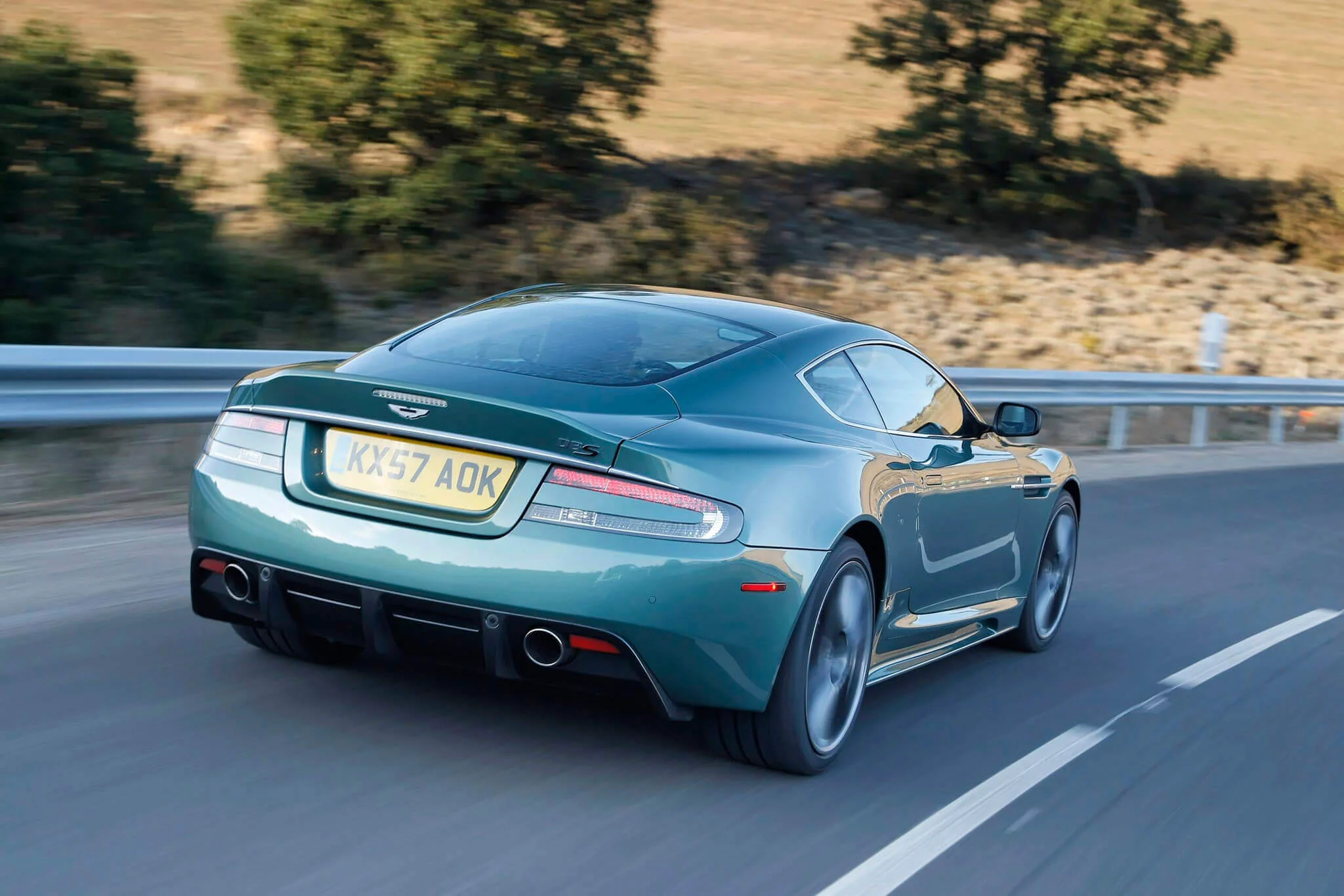 Almond Green Aston Martin DBS