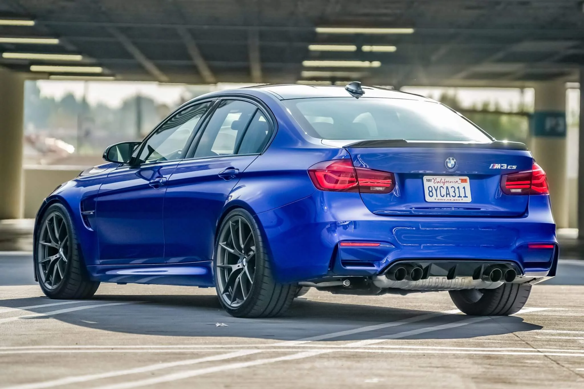 San Marino Blue BMW M3