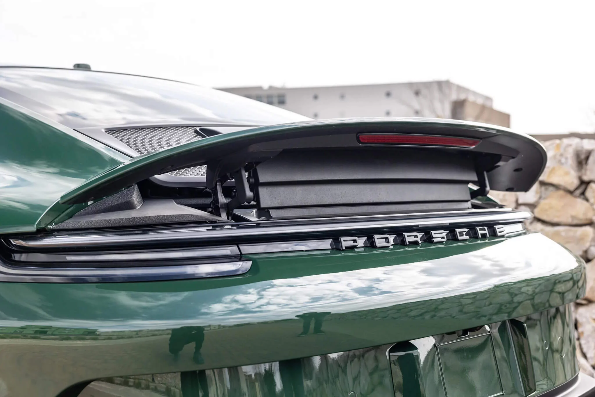 British Racing Green Porsche 911 GT3