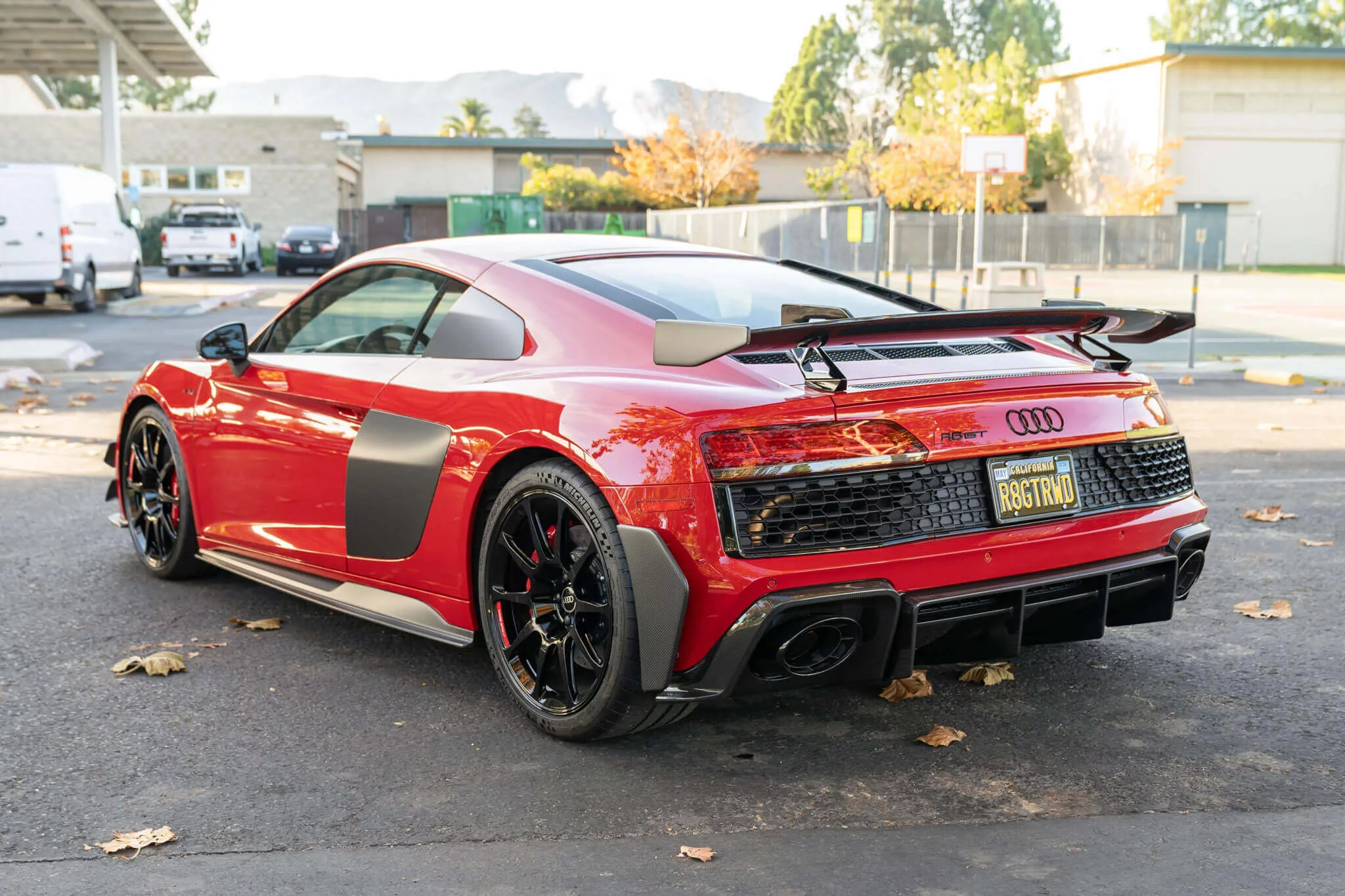 Tango Red Audi R8
