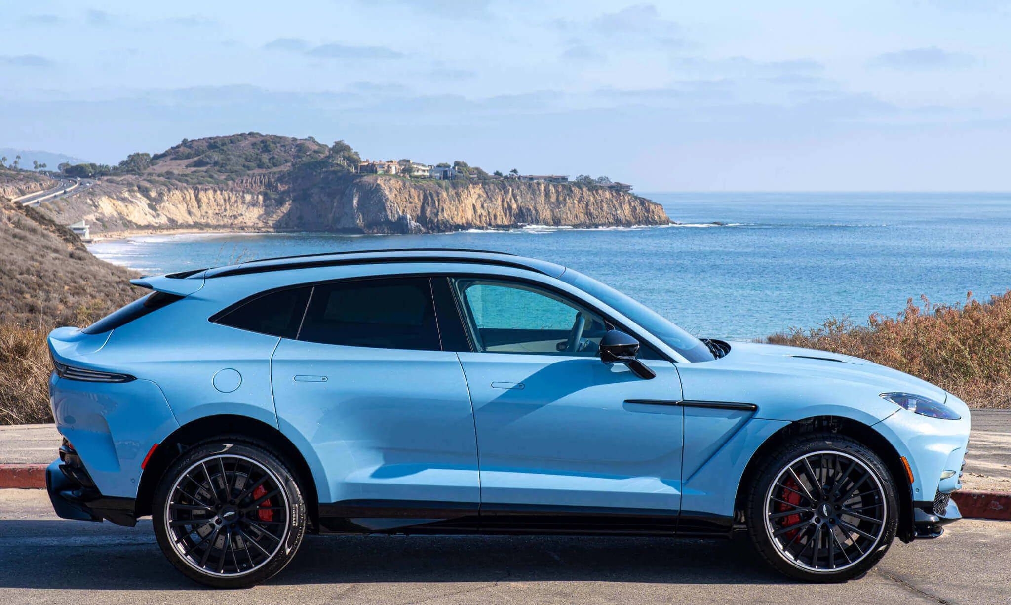 Frosted Glass Blue Aston Martin DBX