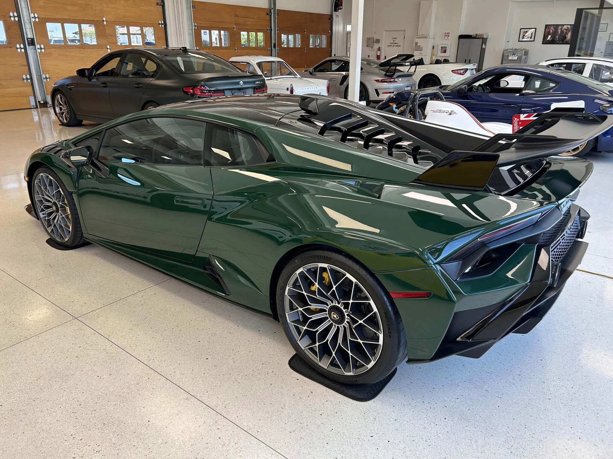 Verde Hedera Lamborghini Huracán