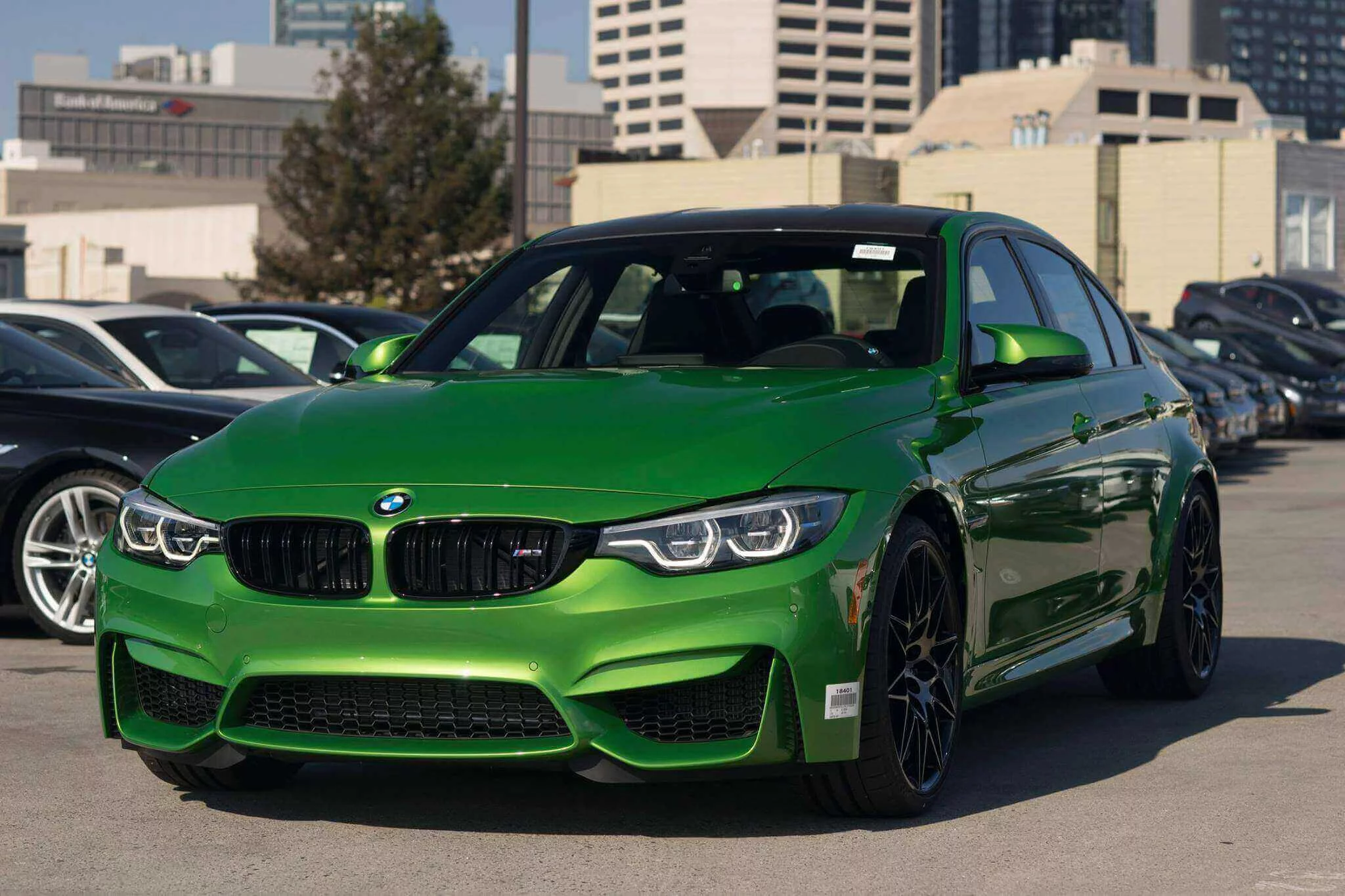 Java Green BMW M3