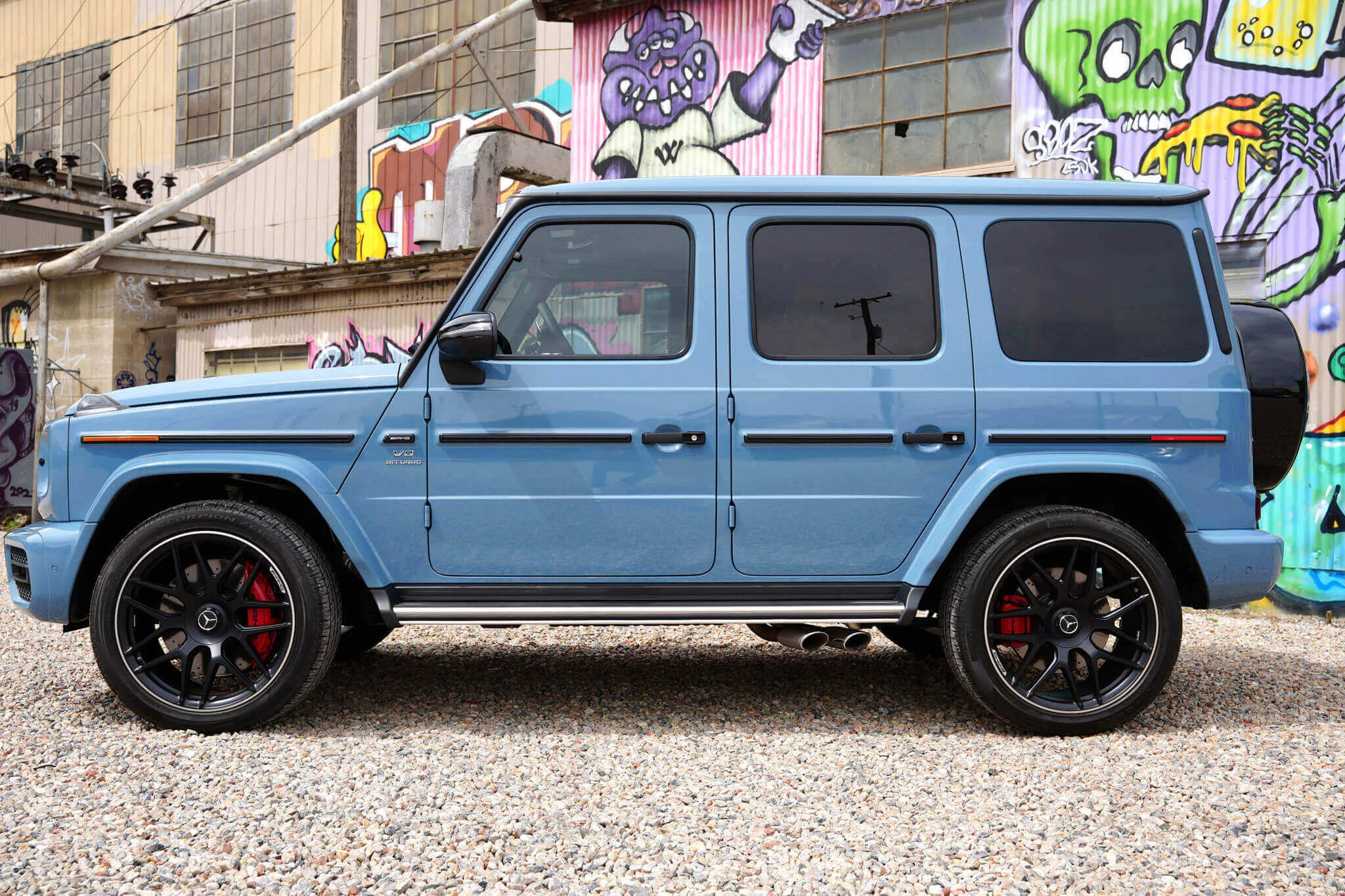 China Blue Mercedes-AMG G 63
