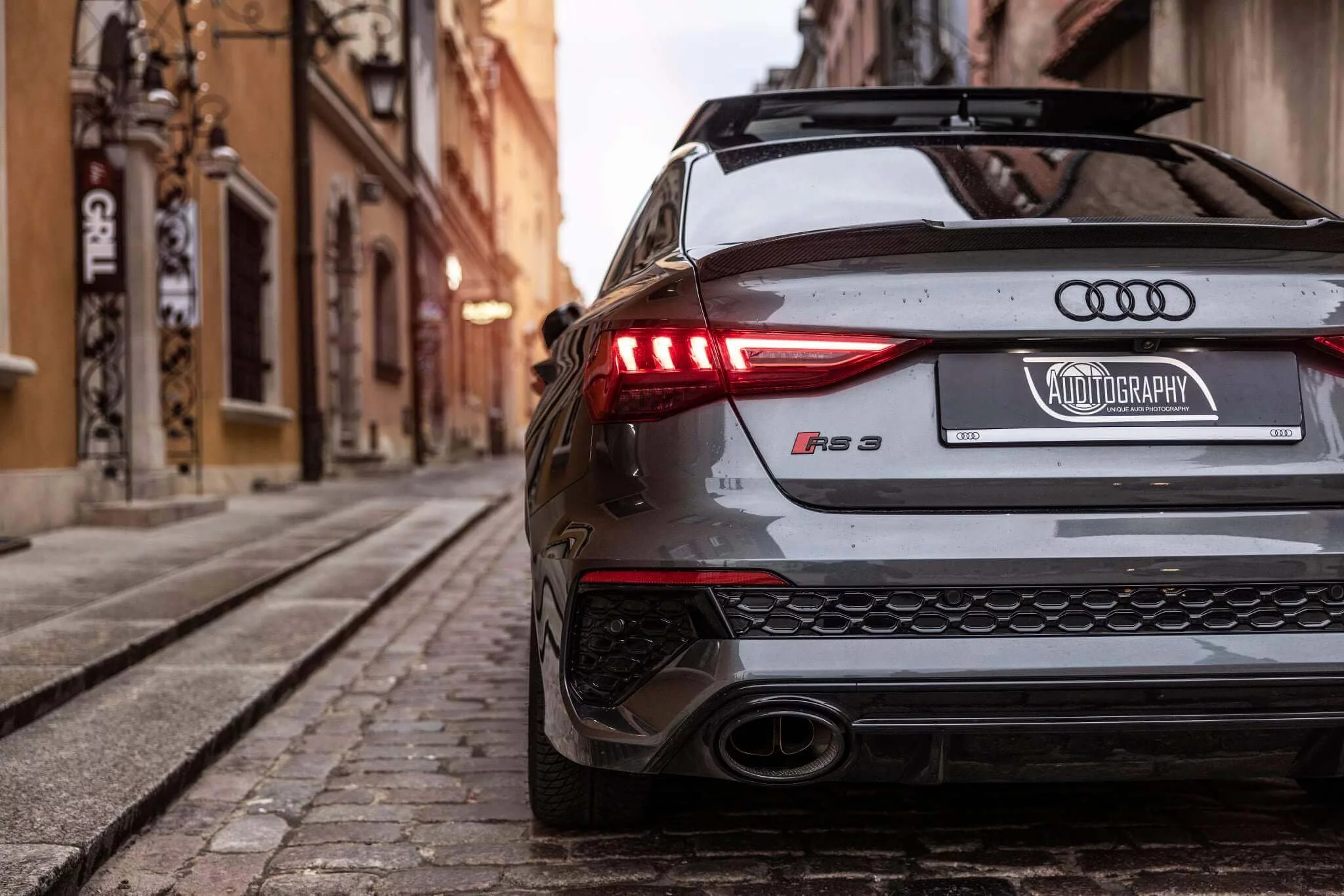 Daytona Grey Audi RS3
