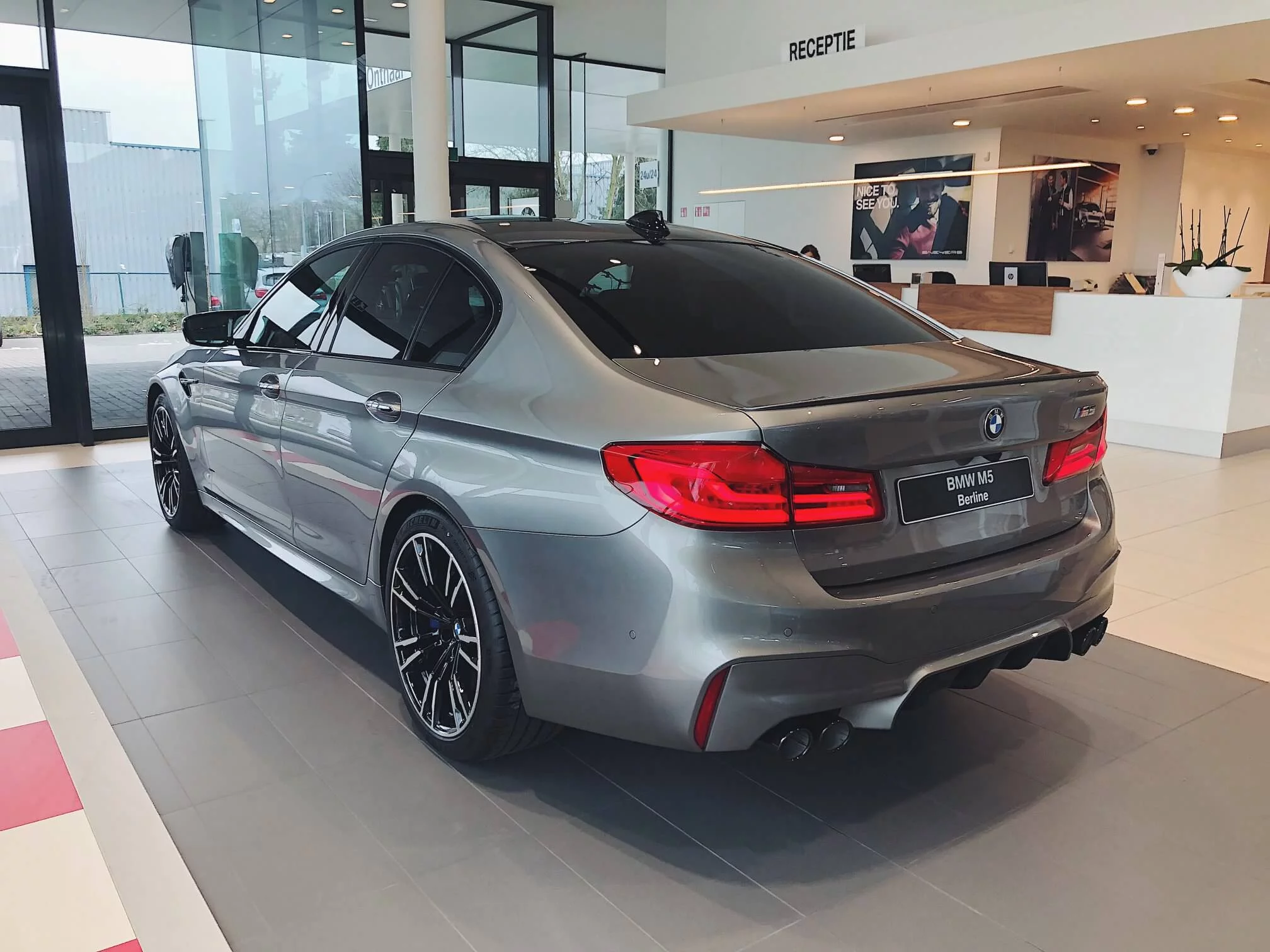 Donington Grey BMW M5