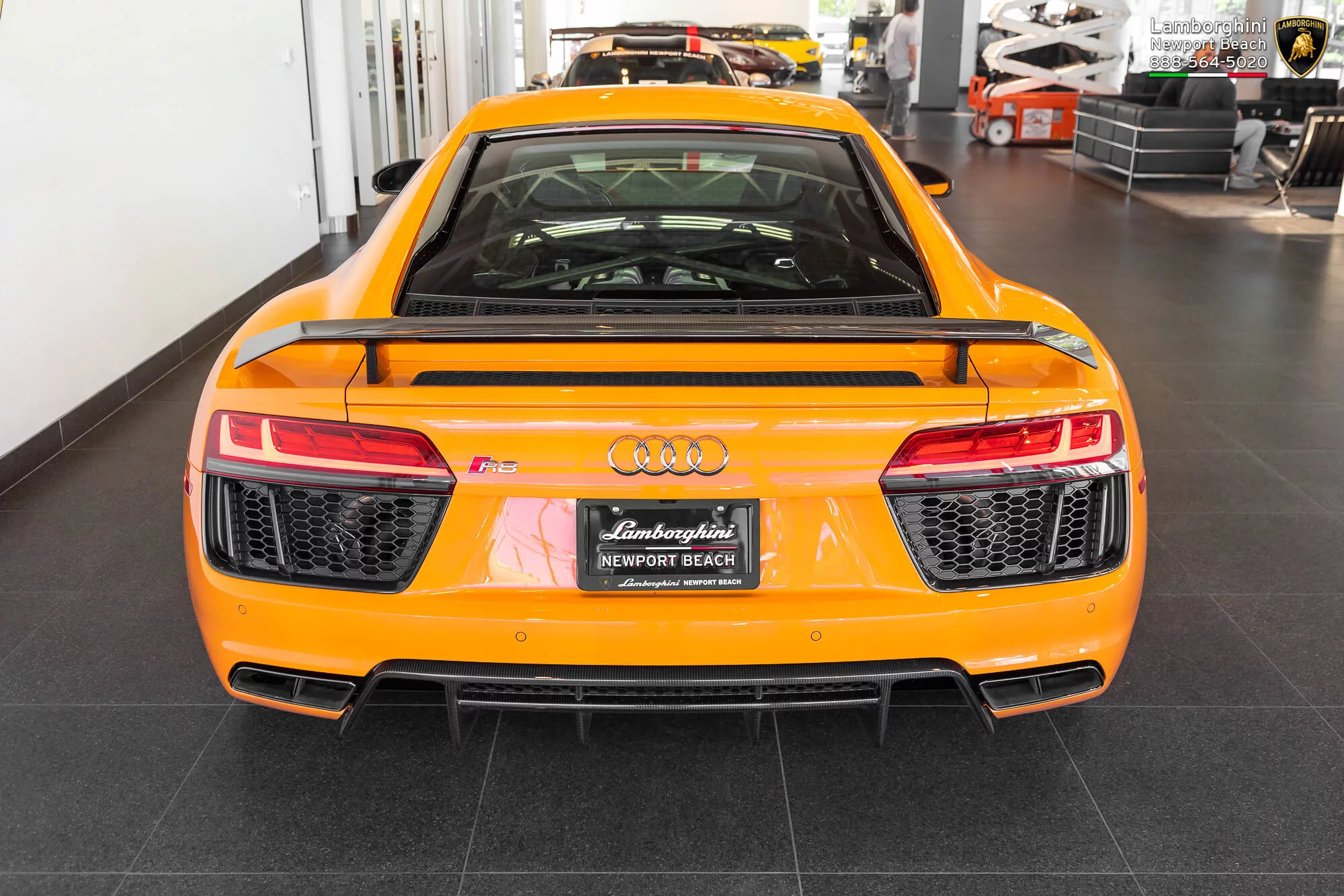 Solar Orange Audi R8