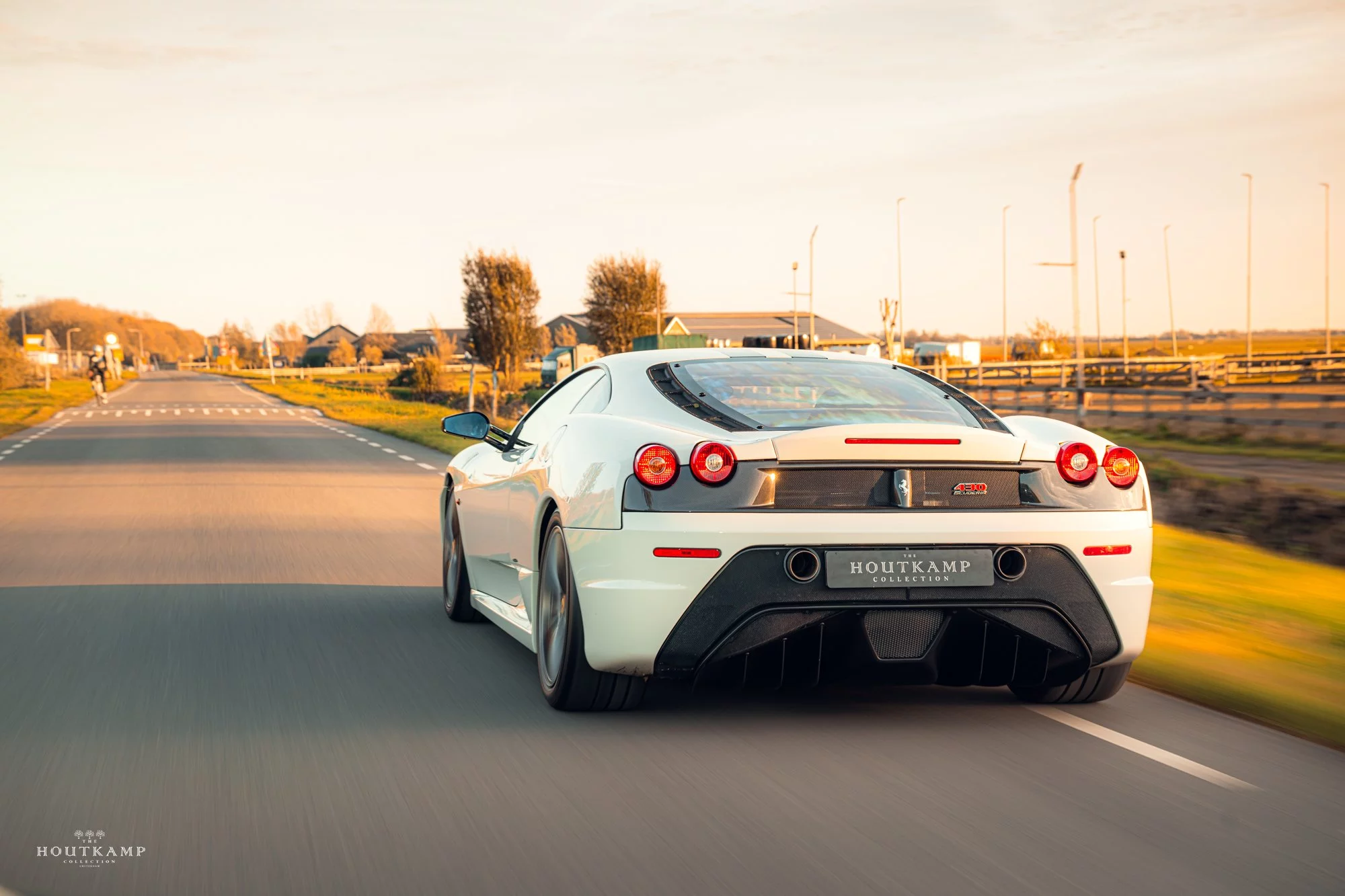 Bianco Avus Ferrari 430 Scuderia