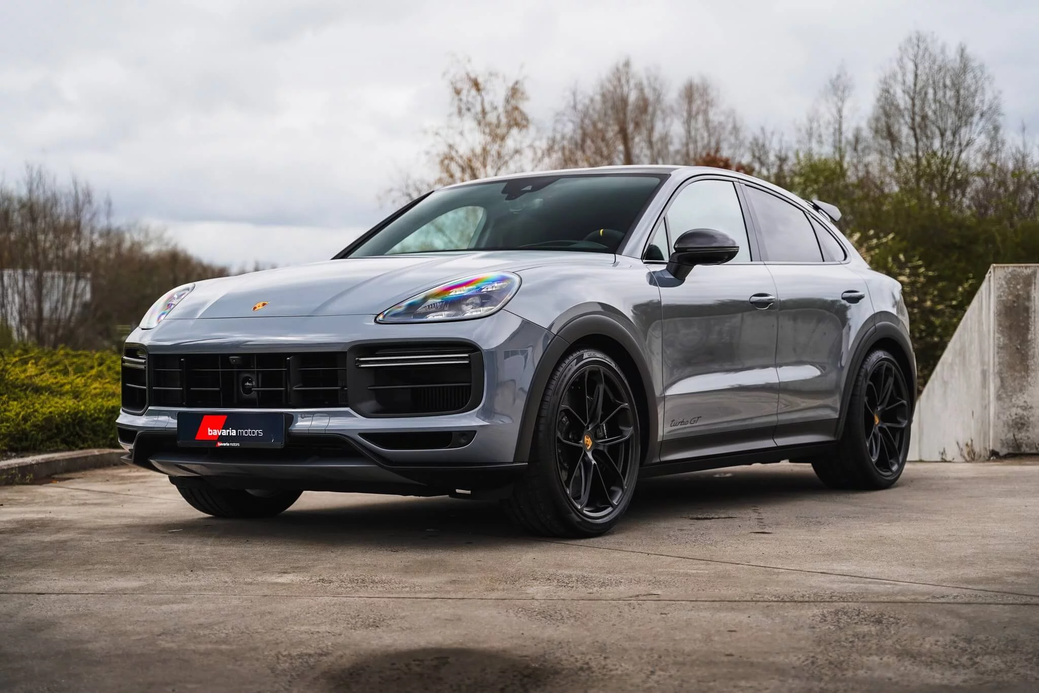 Arctic Grey Porsche Cayenne