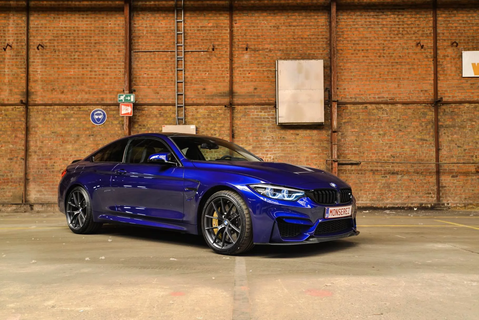 San Marino Blue BMW M4