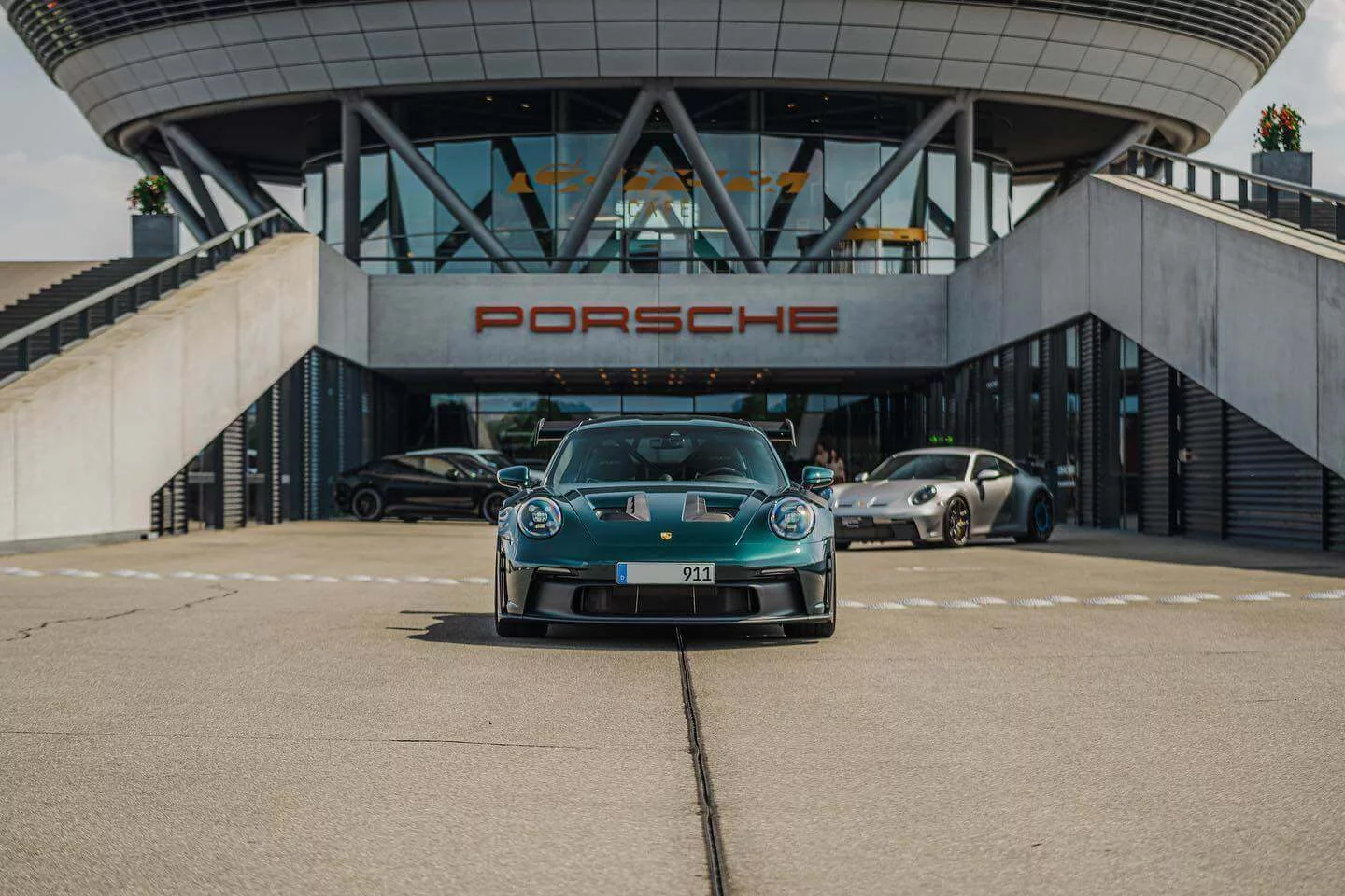 Jet Green Metallic Porsche 911 GT3 RS