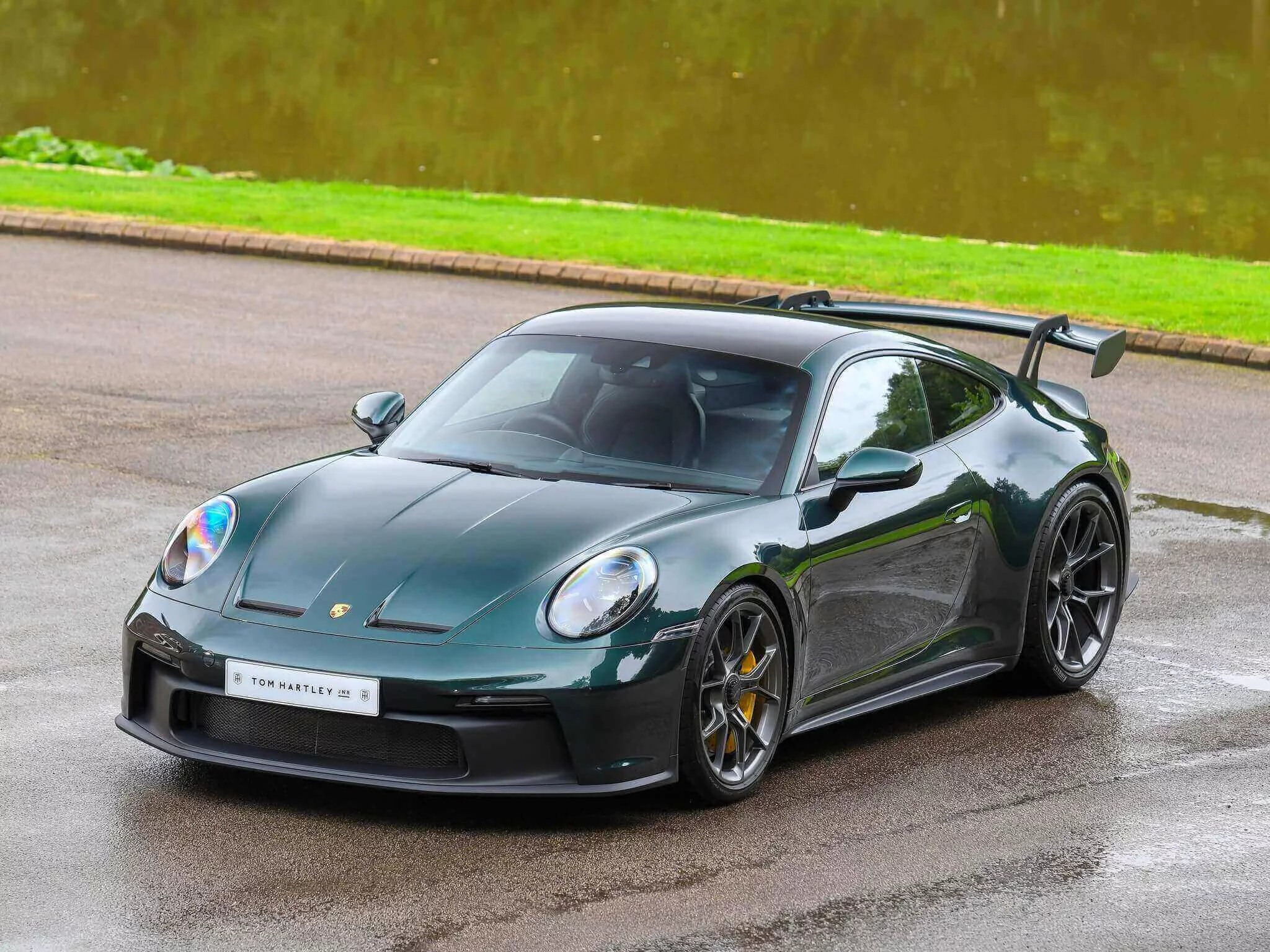 Forest Green Metallic Porsche 911 GT3