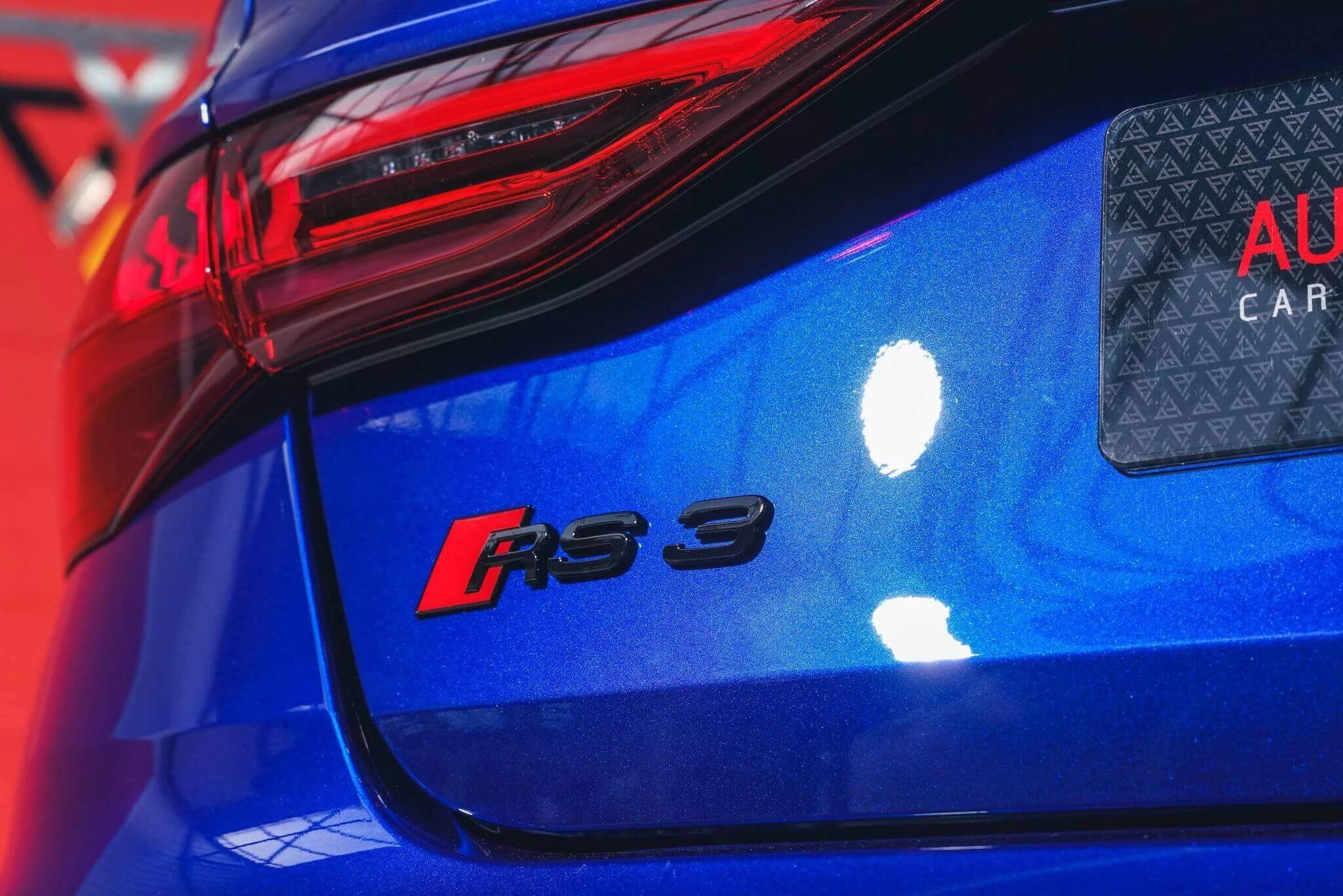 San Marino Blue Audi RS3