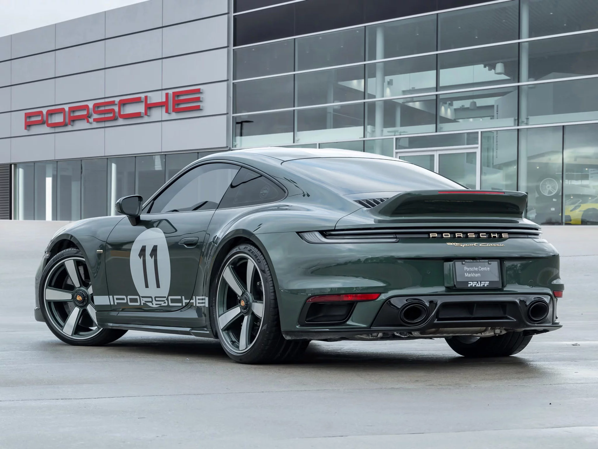 Oak Green Metallic Porsche 911 Sport Classic