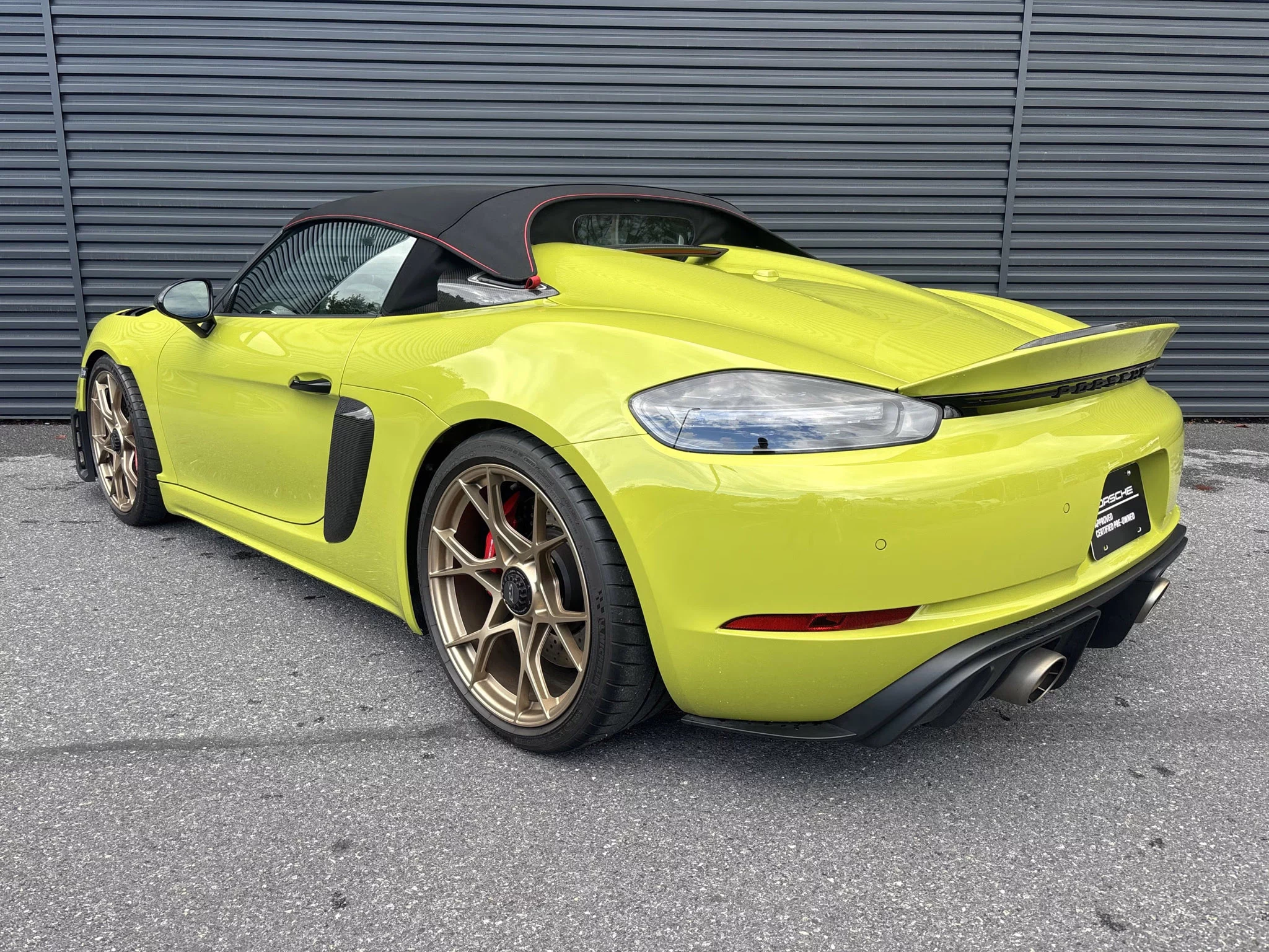Linden Green Porsche 718 Spyder RS