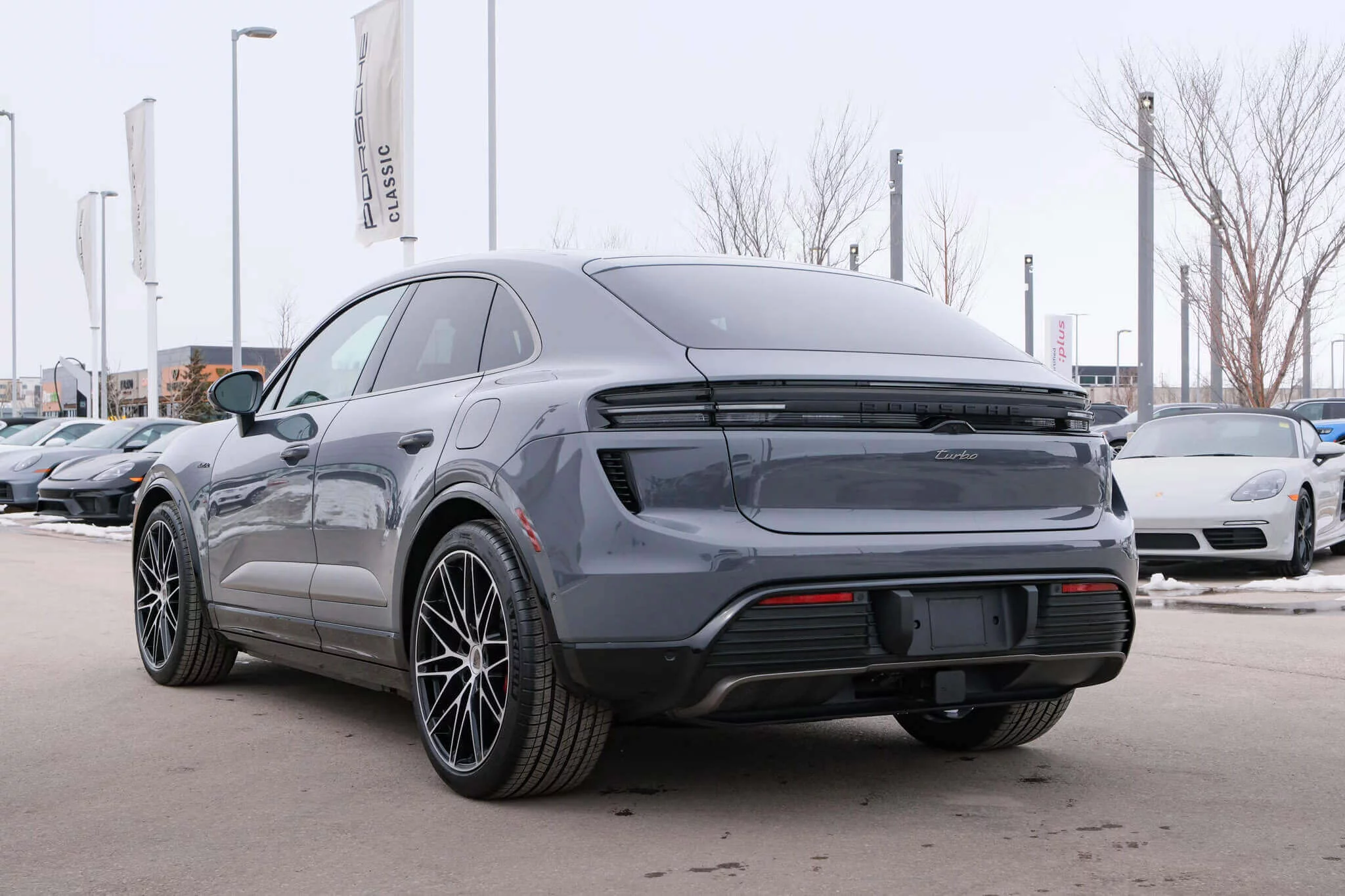 Slate Grey Neo Porsche Macan Electric