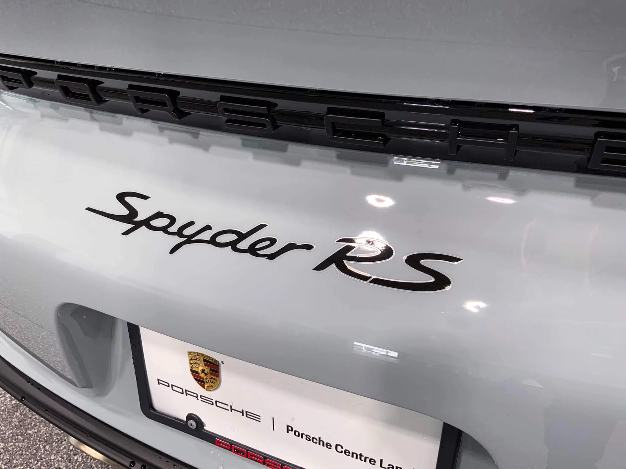 Sport Classic Grey Porsche 718 Spyder RS