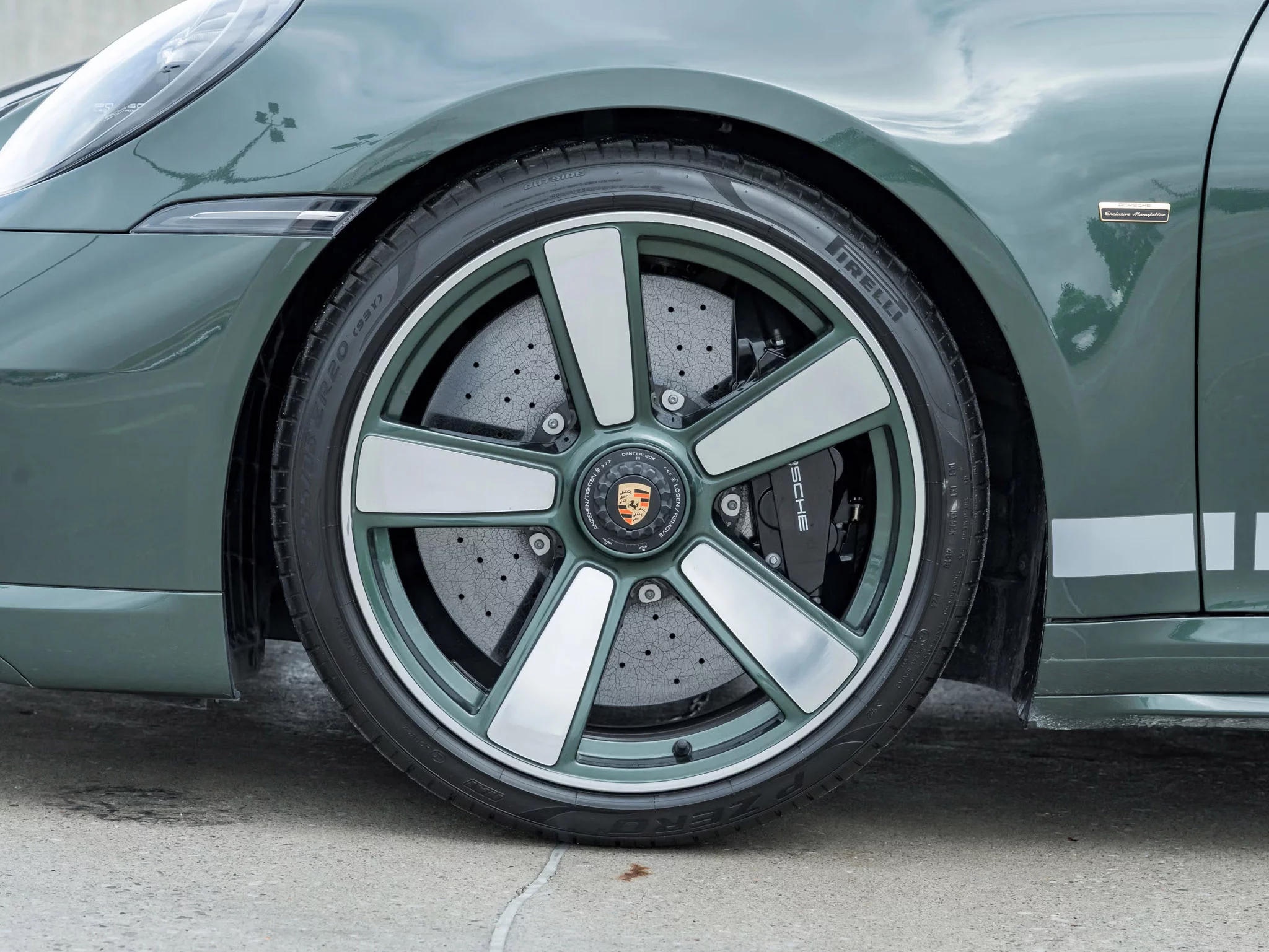 Oak Green Metallic Porsche 911 Sport Classic