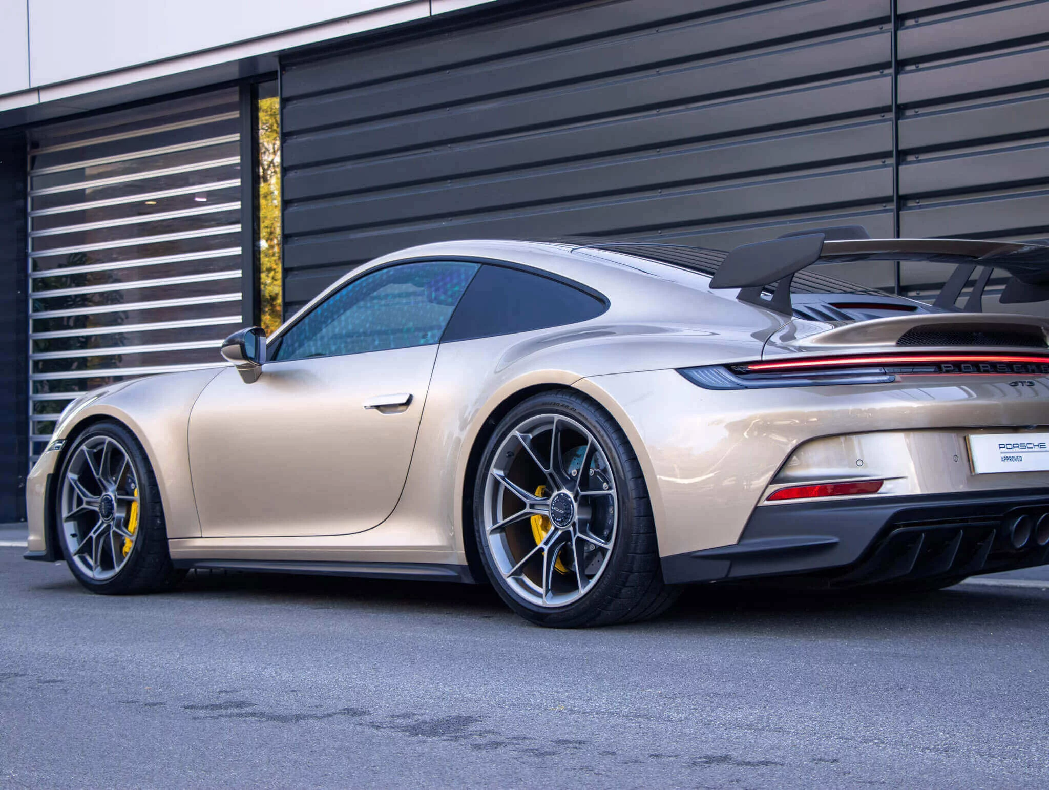 Gold Bronze Metallic Porsche 911 GT3