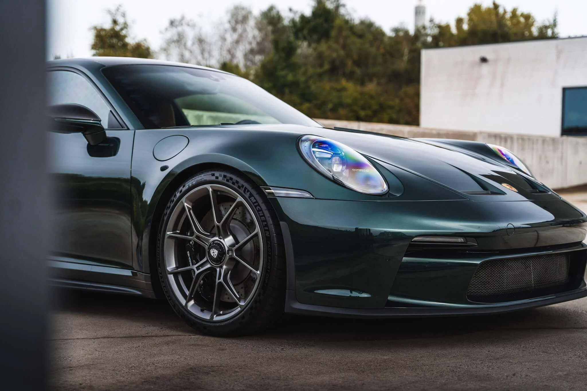 Forest Green Metallic Porsche 911 GT3